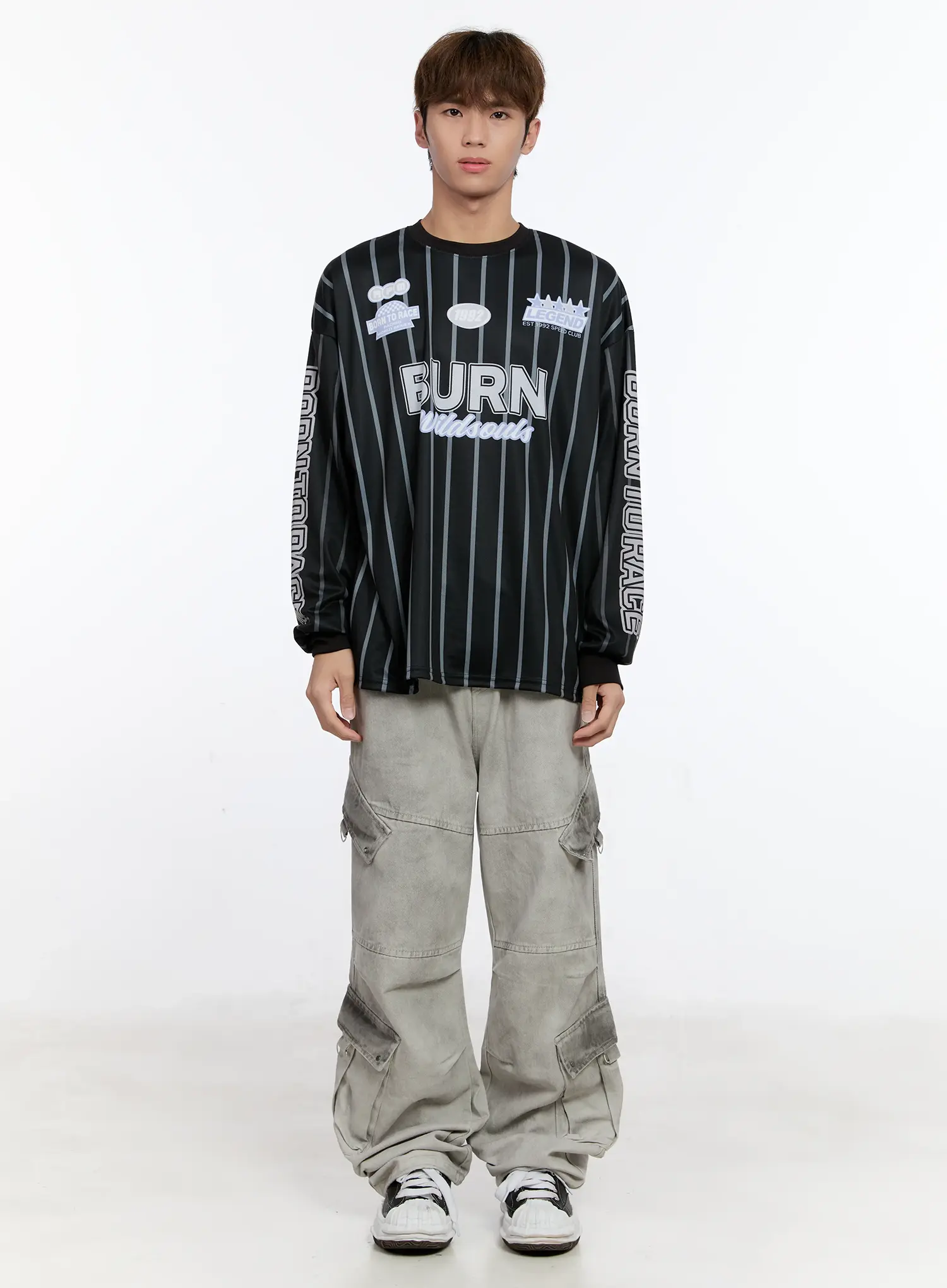 Men's Blockcore Long Sleeve Jersey IN512 - Image 3