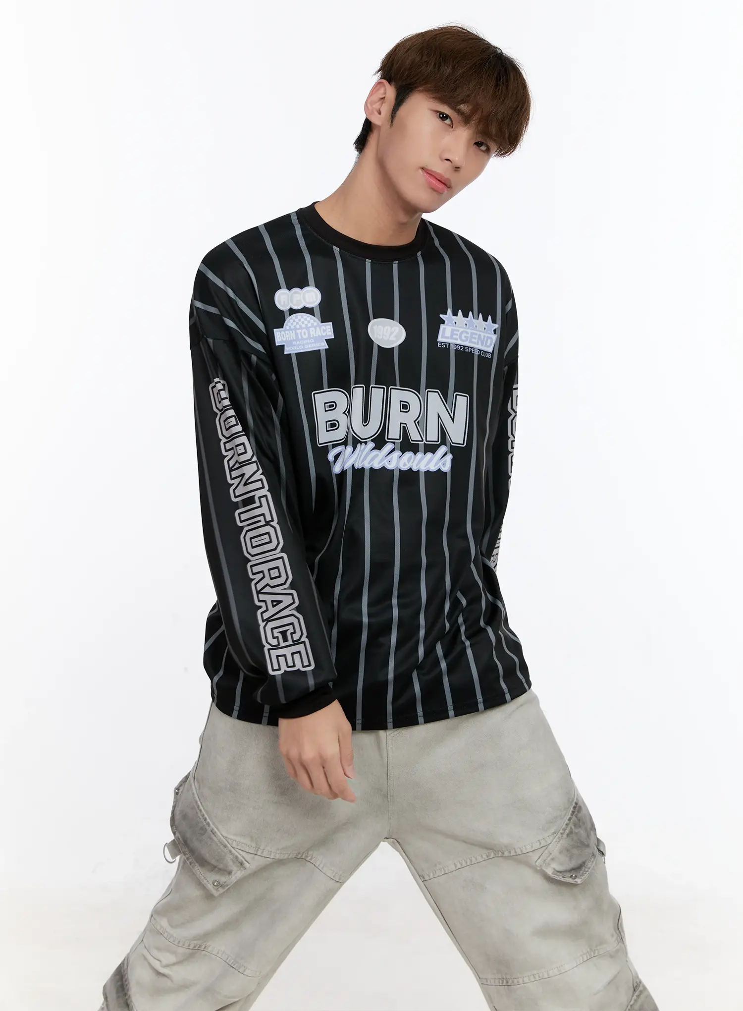 Men's Blockcore Long Sleeve Jersey IN512 - Image 6
