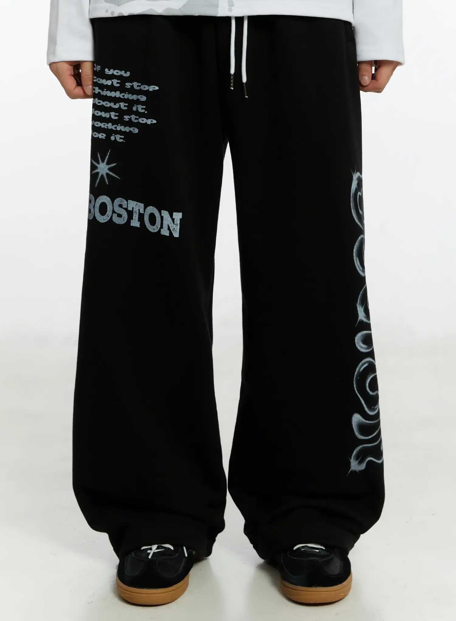 Men's Boston Graphic Relaxed Sweatpants IF511