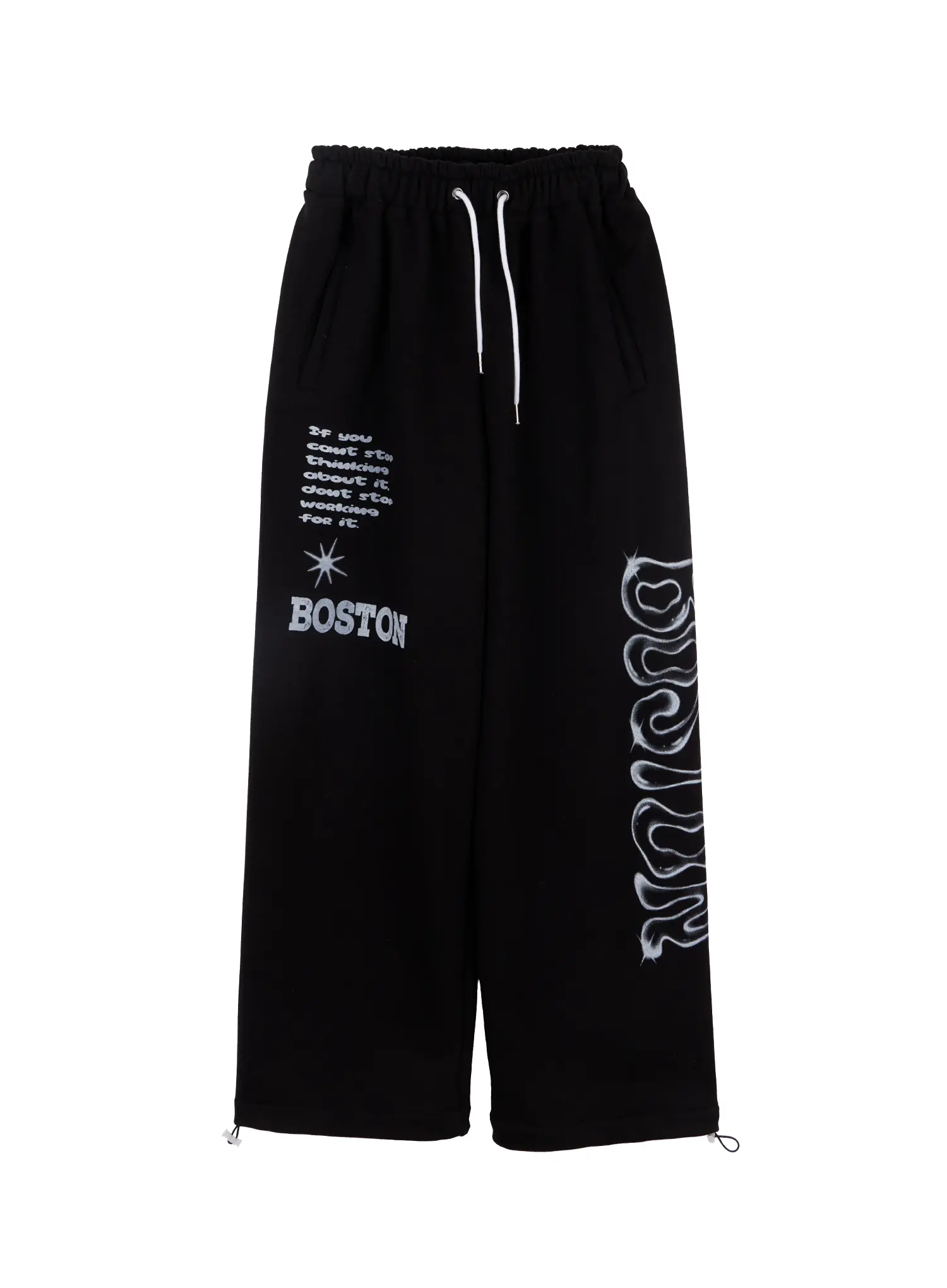 Men's Boston Graphic Relaxed Sweatpants IF511 - Image 12