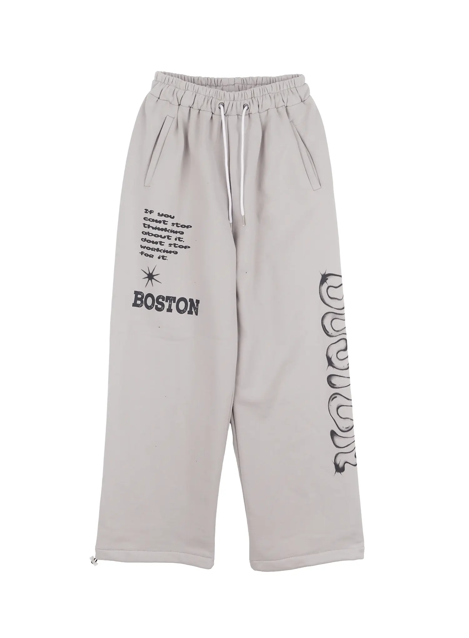 Men's Boston Graphic Relaxed Sweatpants IF511 - Image 13