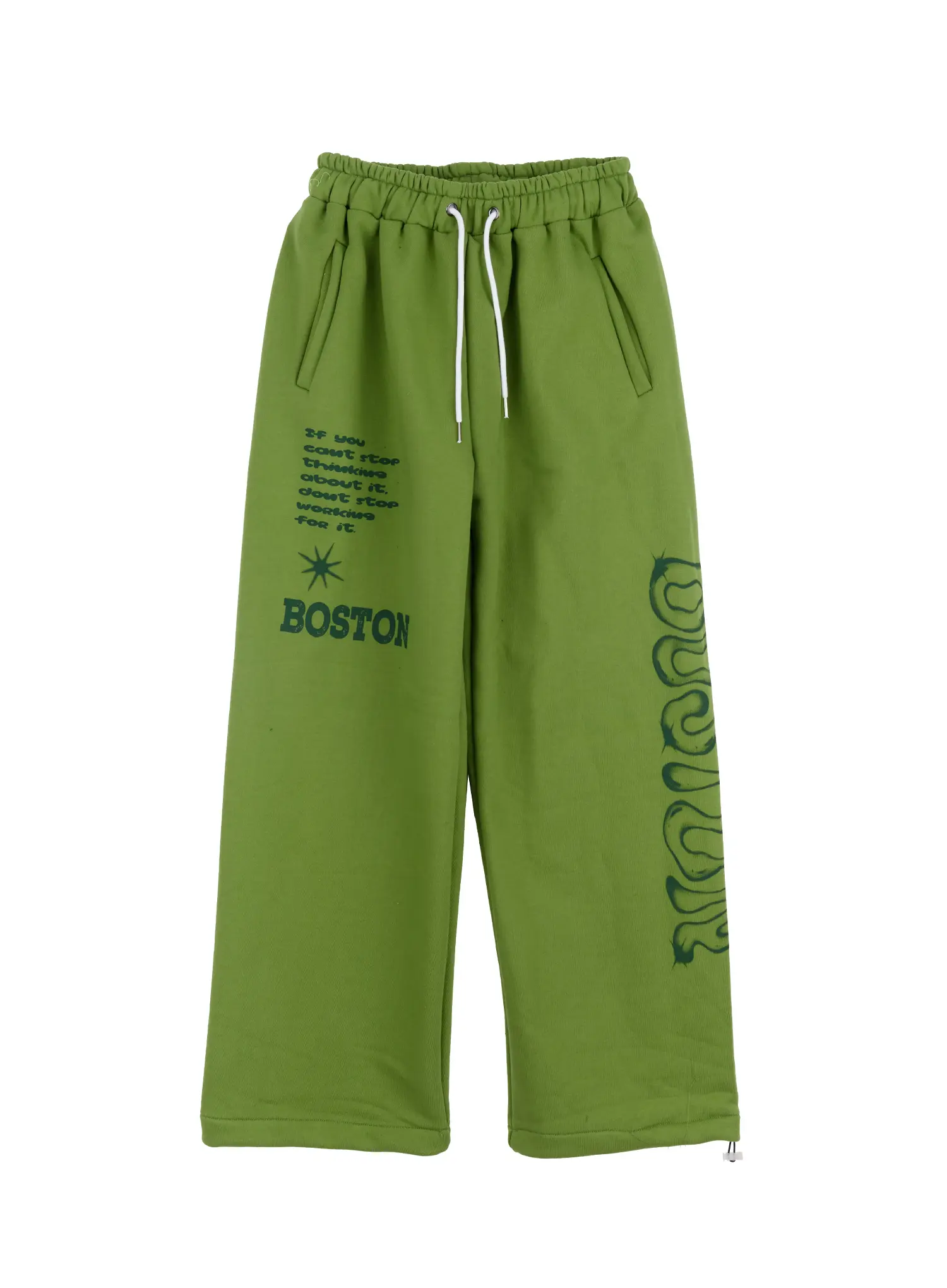 Men's Boston Graphic Relaxed Sweatpants IF511 - Image 14