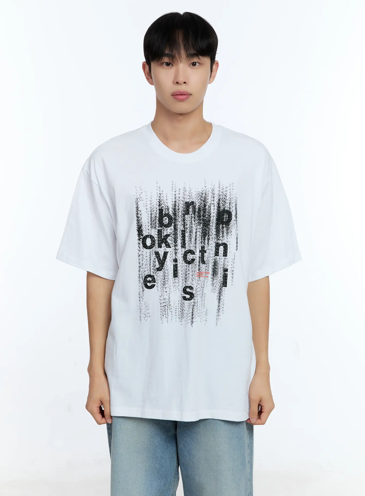 Men's Brooklyn Graphic Oversized Tee IG519 - Image 12