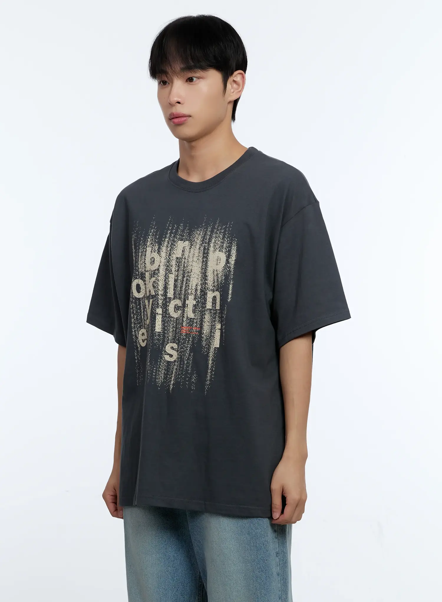 Men's Brooklyn Graphic Oversized Tee IG519 - Image 4