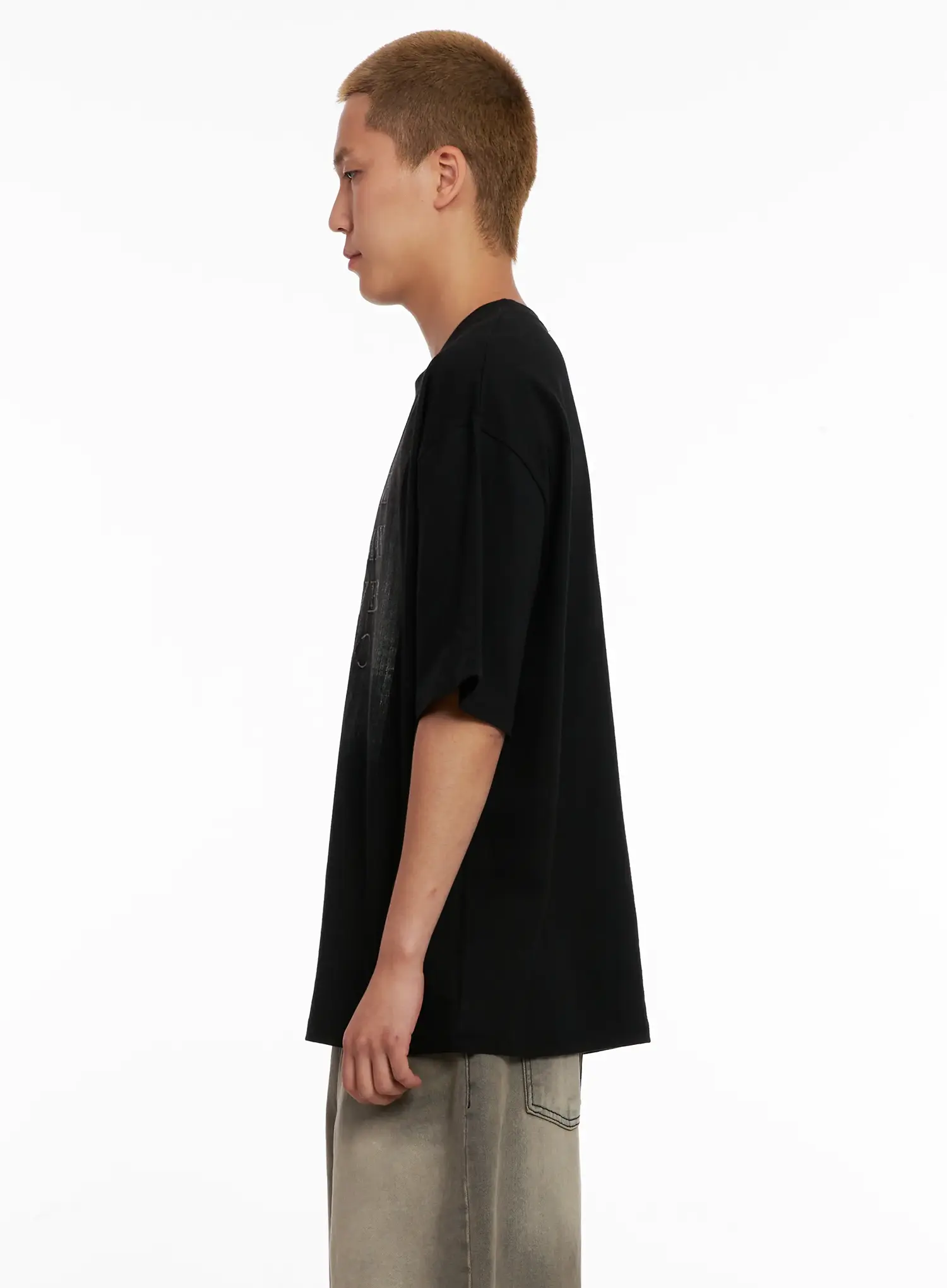 Men's Brush Painting Tee IL521 - Image 5