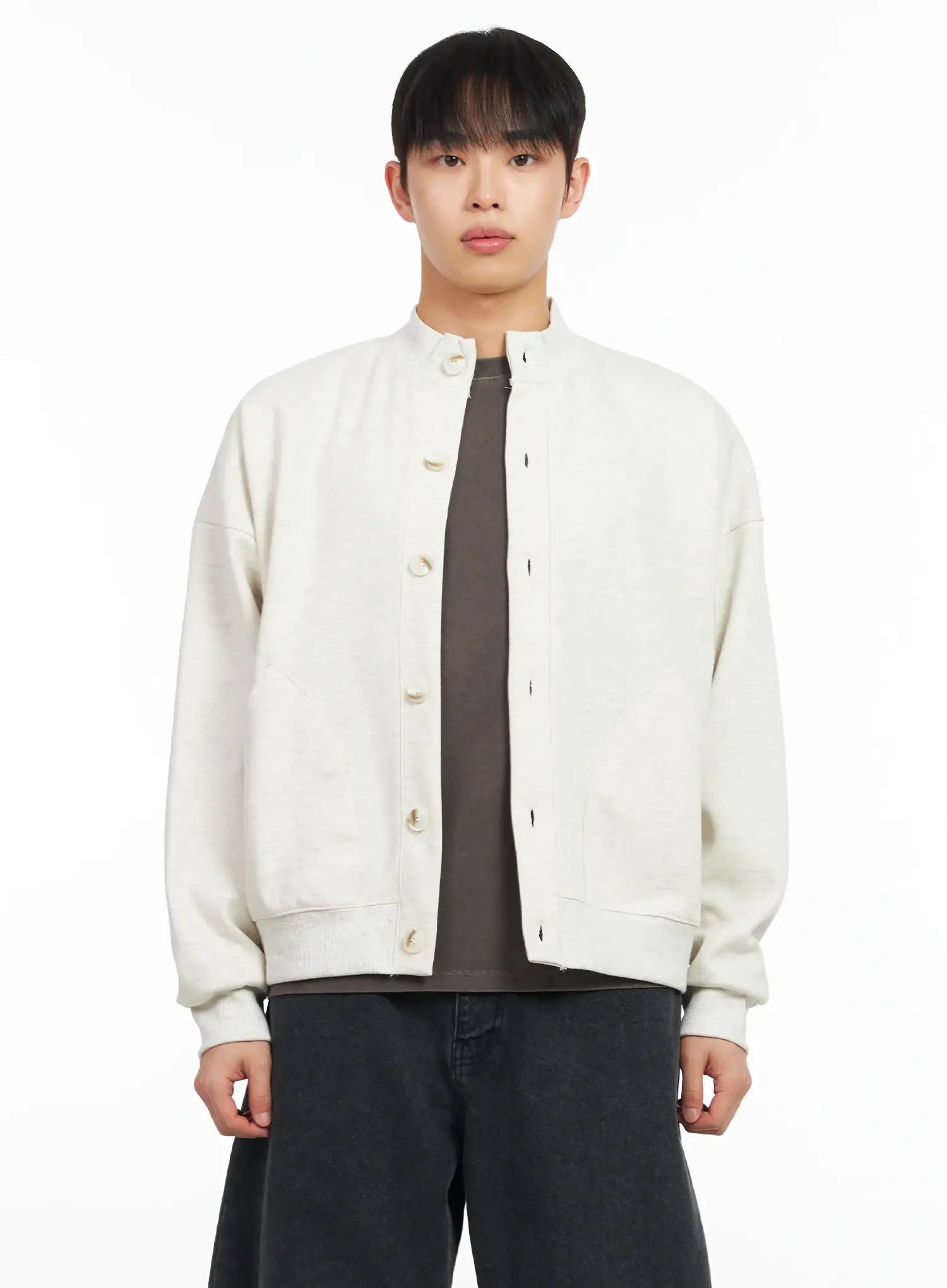 Men's Button-Up Jacket IM511 - Image 10