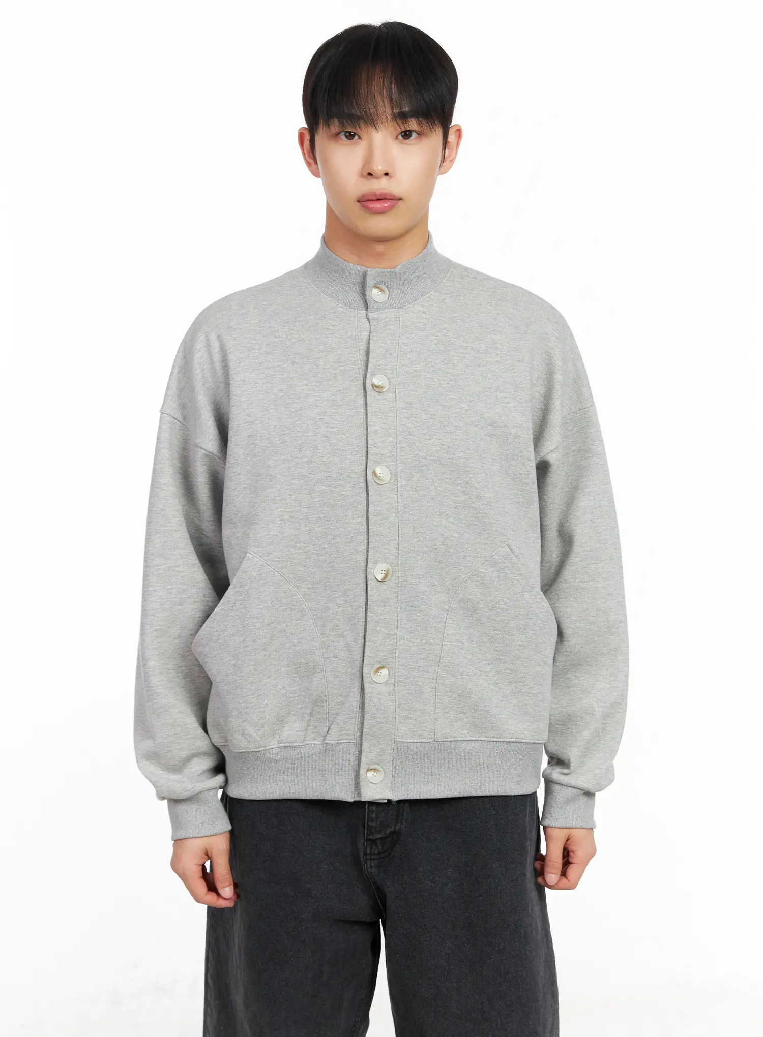 Men's Button-Up Jacket IM511 - Image 11