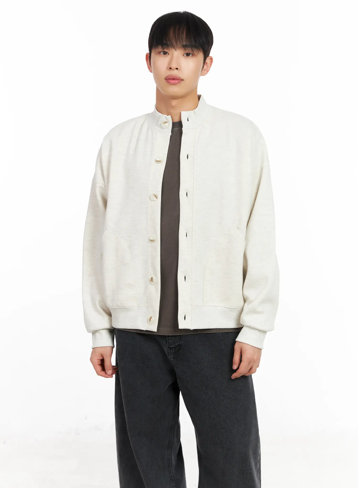 Men's Button-Up Jacket IM511 - Image 6