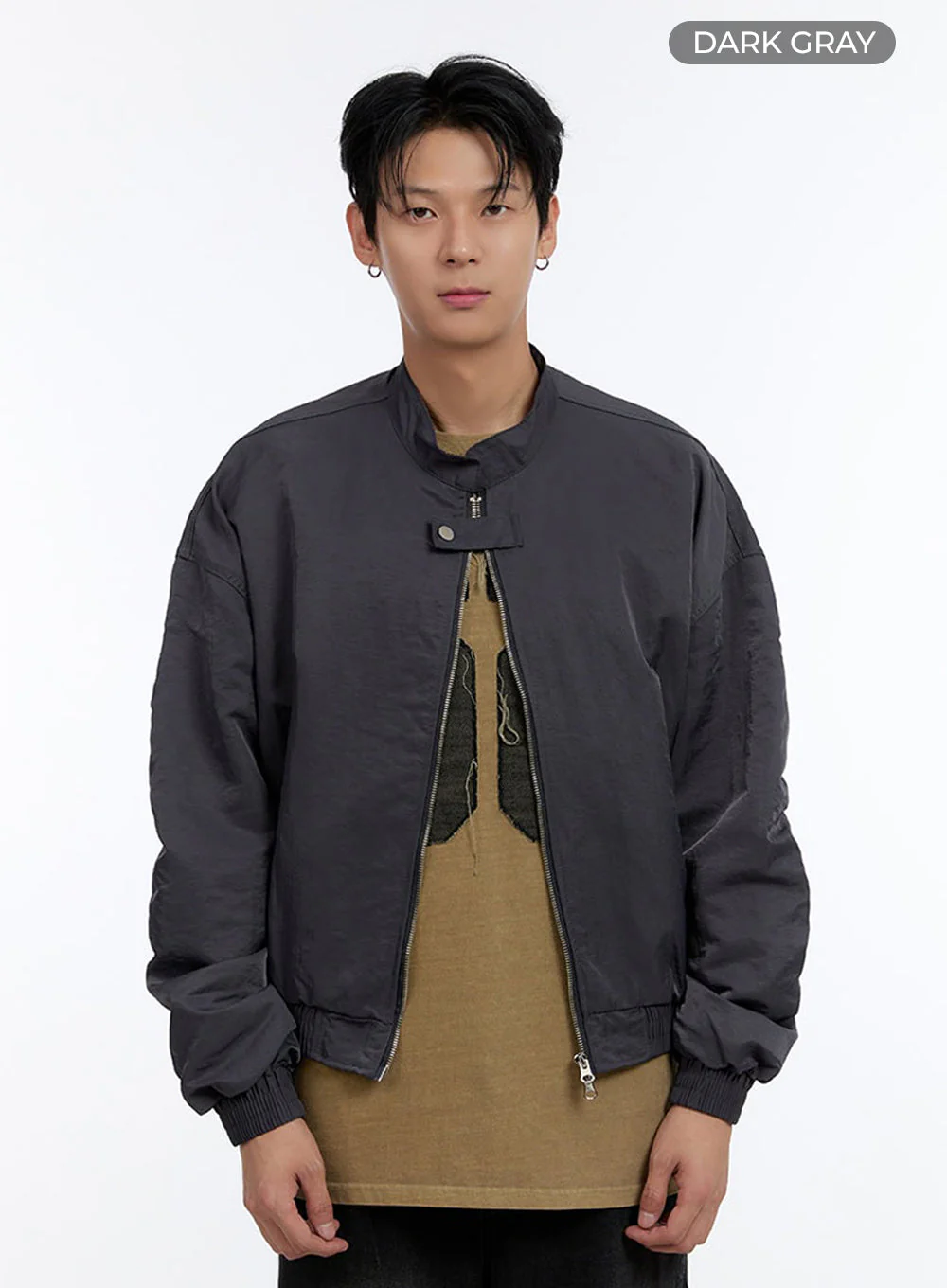 Men's Button Zip Up Jacket IO428 - Image 10