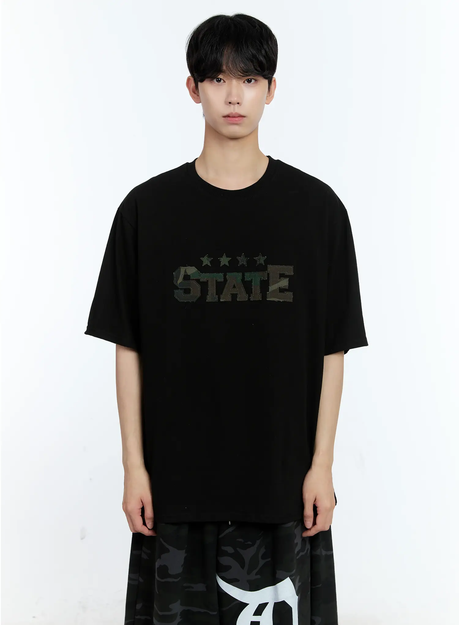 Men's Camo Graphic T-Shirt IL529 - Image 14