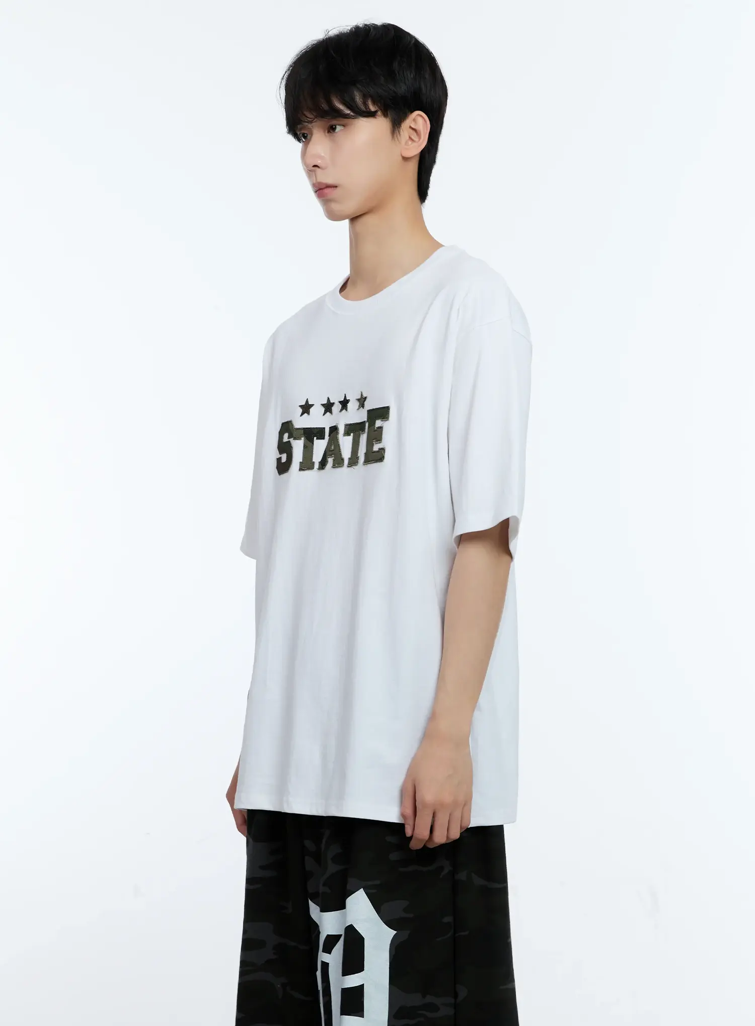 Men's Camo Graphic T-Shirt IL529 - Image 4
