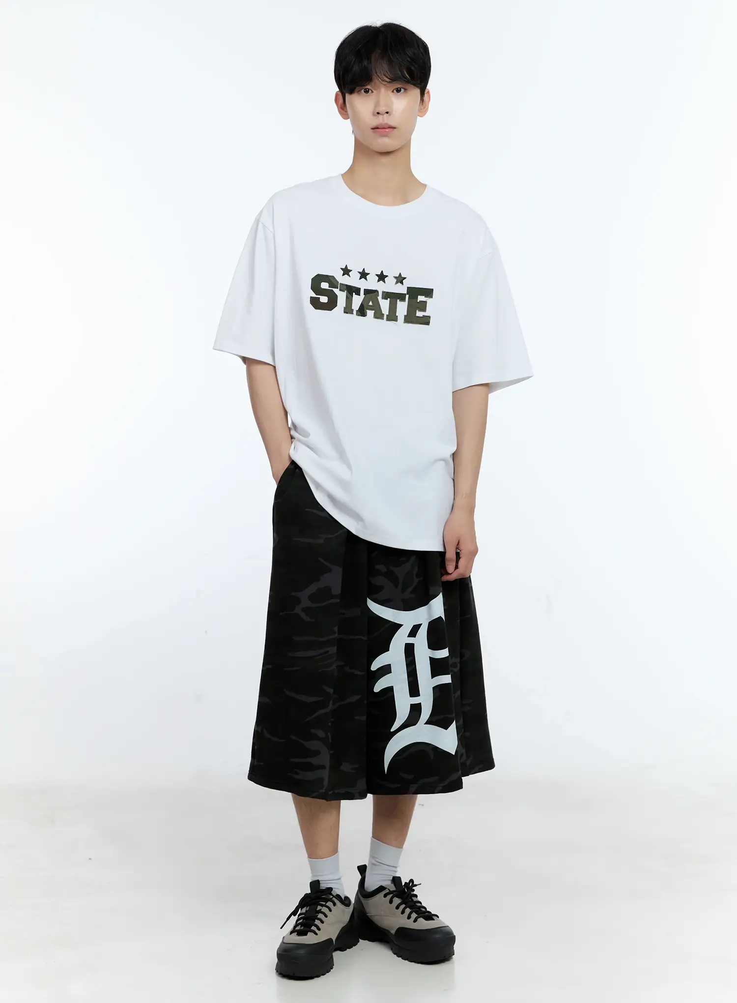 Men's Camo Graphic T-Shirt IL529 - Image 8