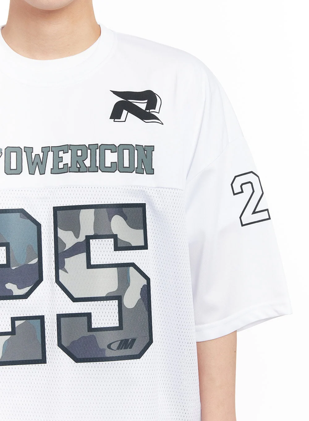 Men's Camo Mesh Jersey T-Shirt IA525 - Image 4
