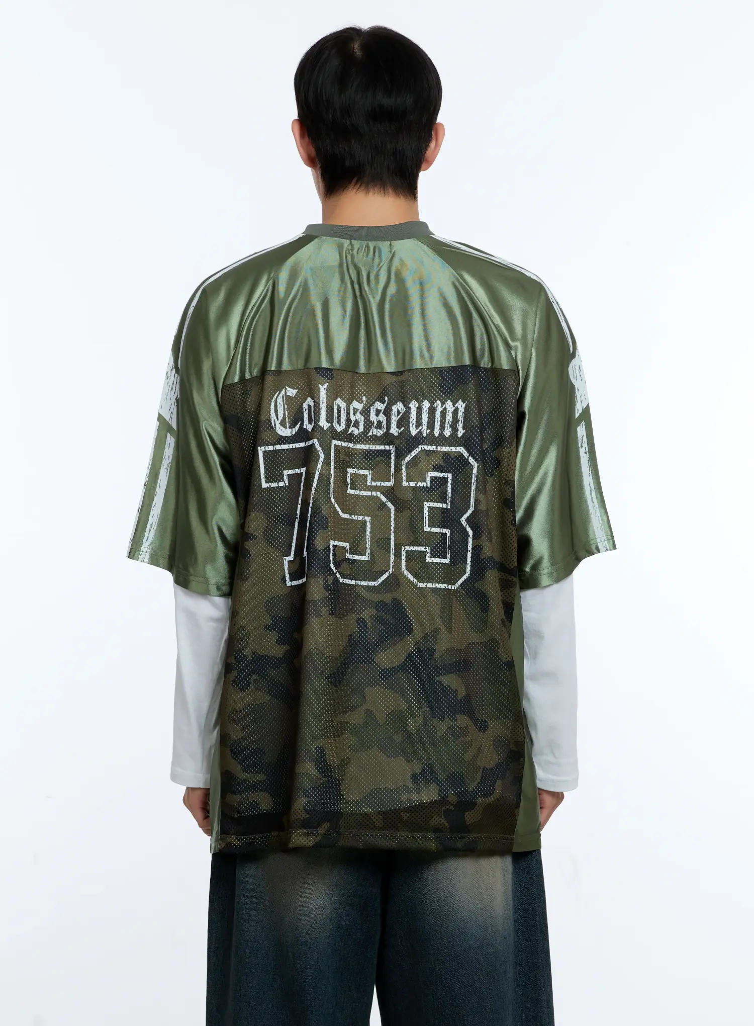 Men's Camo Short Sleeve Tee IG519 - Image 7