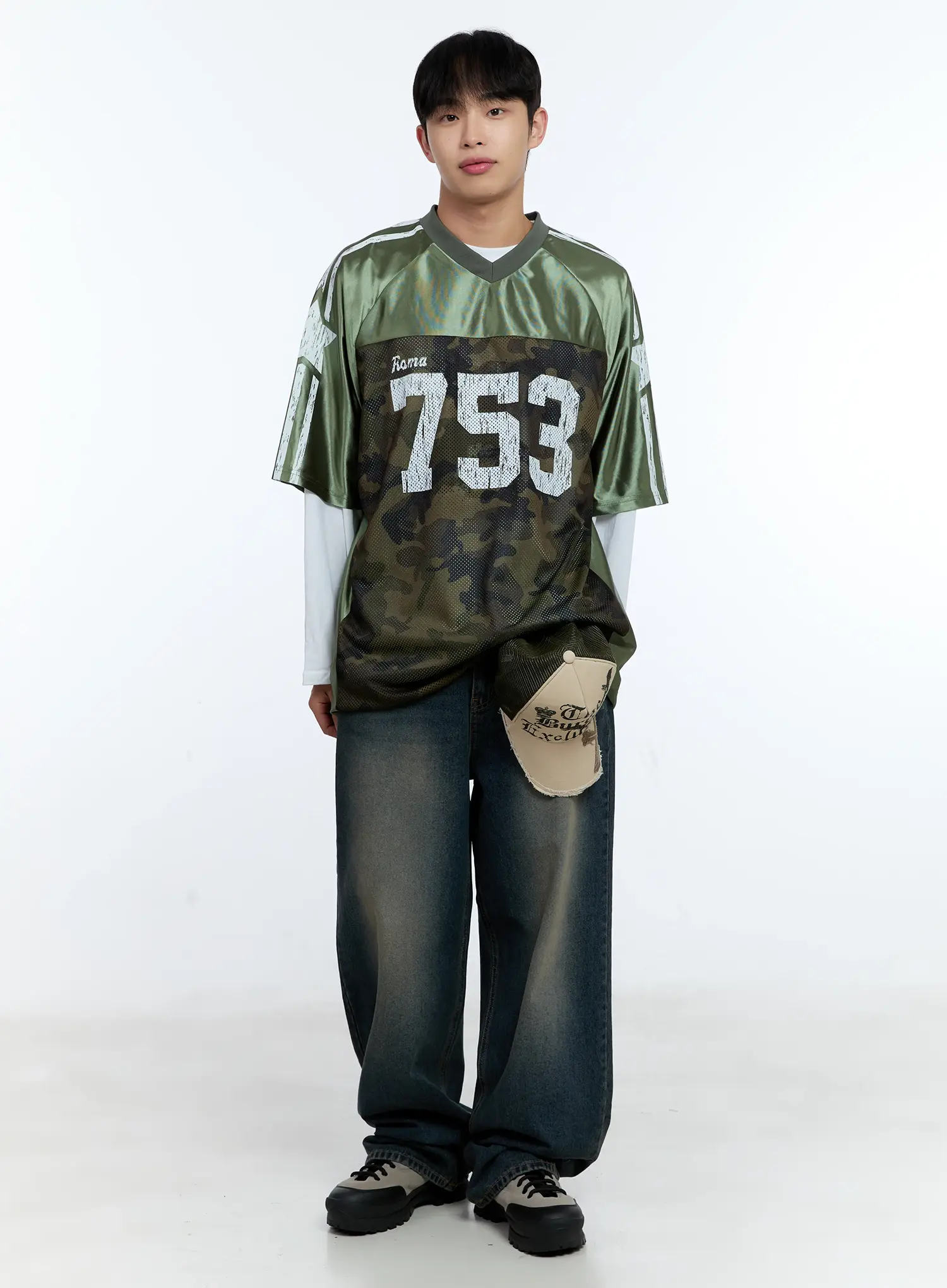 Men's Camo Short Sleeve Tee IG519 - Image 9