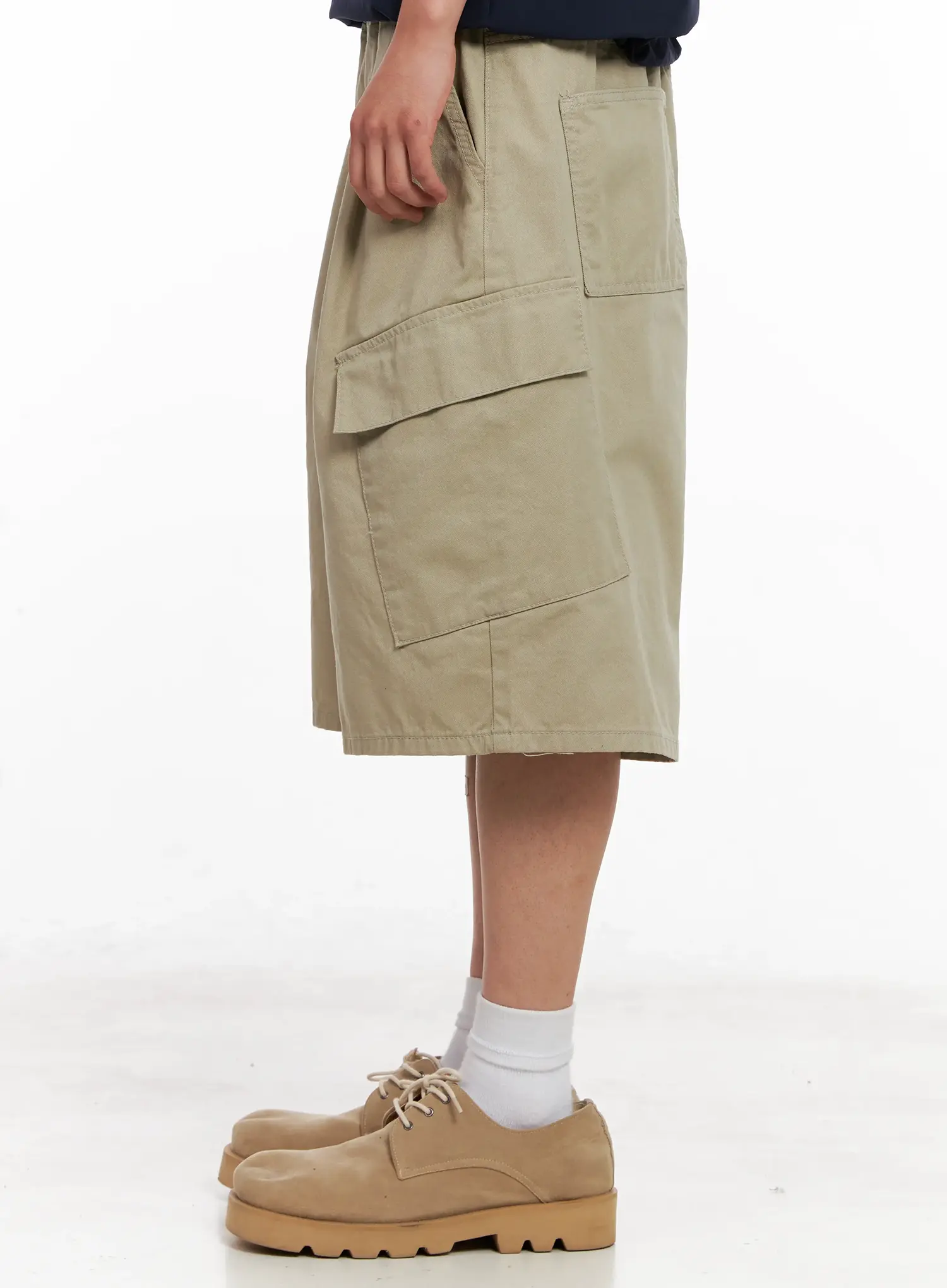 Men's Cargo Bermuda Shorts IL521 - Image 8
