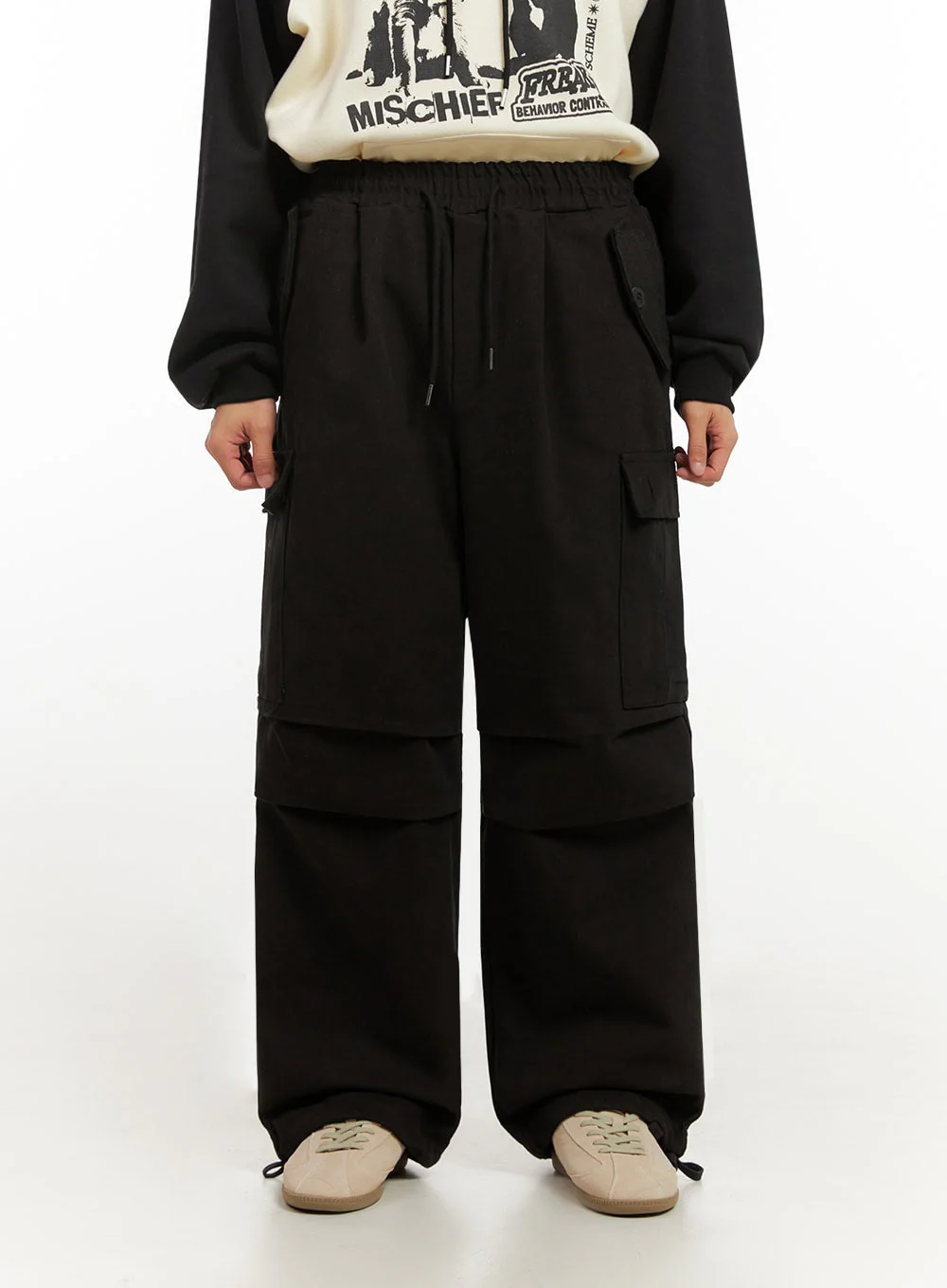 Men's Cargo Comfort Cotton Pants ID413 - Image 2