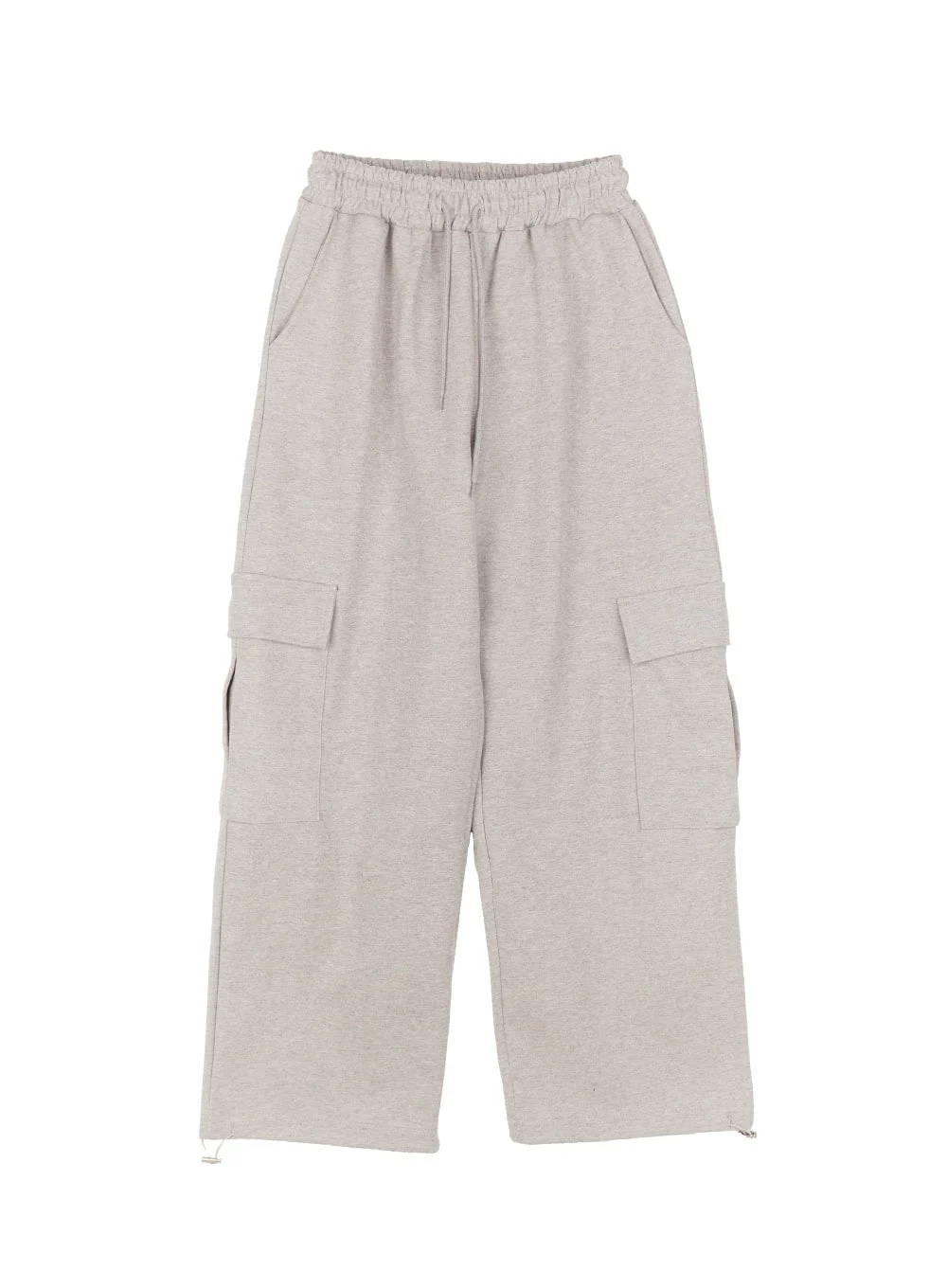 Men's Cargo Pocket Wide-Fit Sweatpants IM517 - Image 12