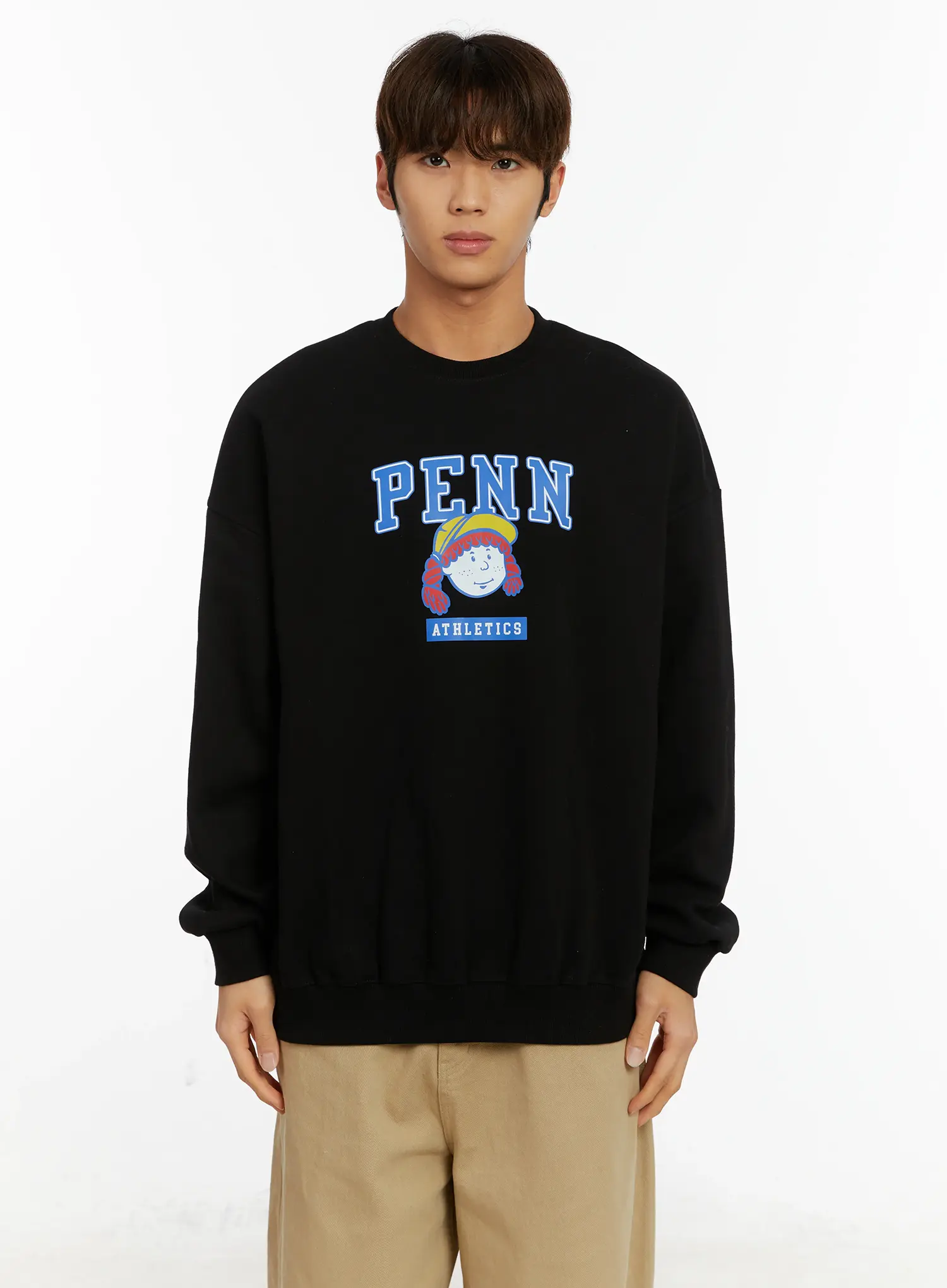 Men's Casual Crewneck Graphic Sweatshirt ID523 - Image 13