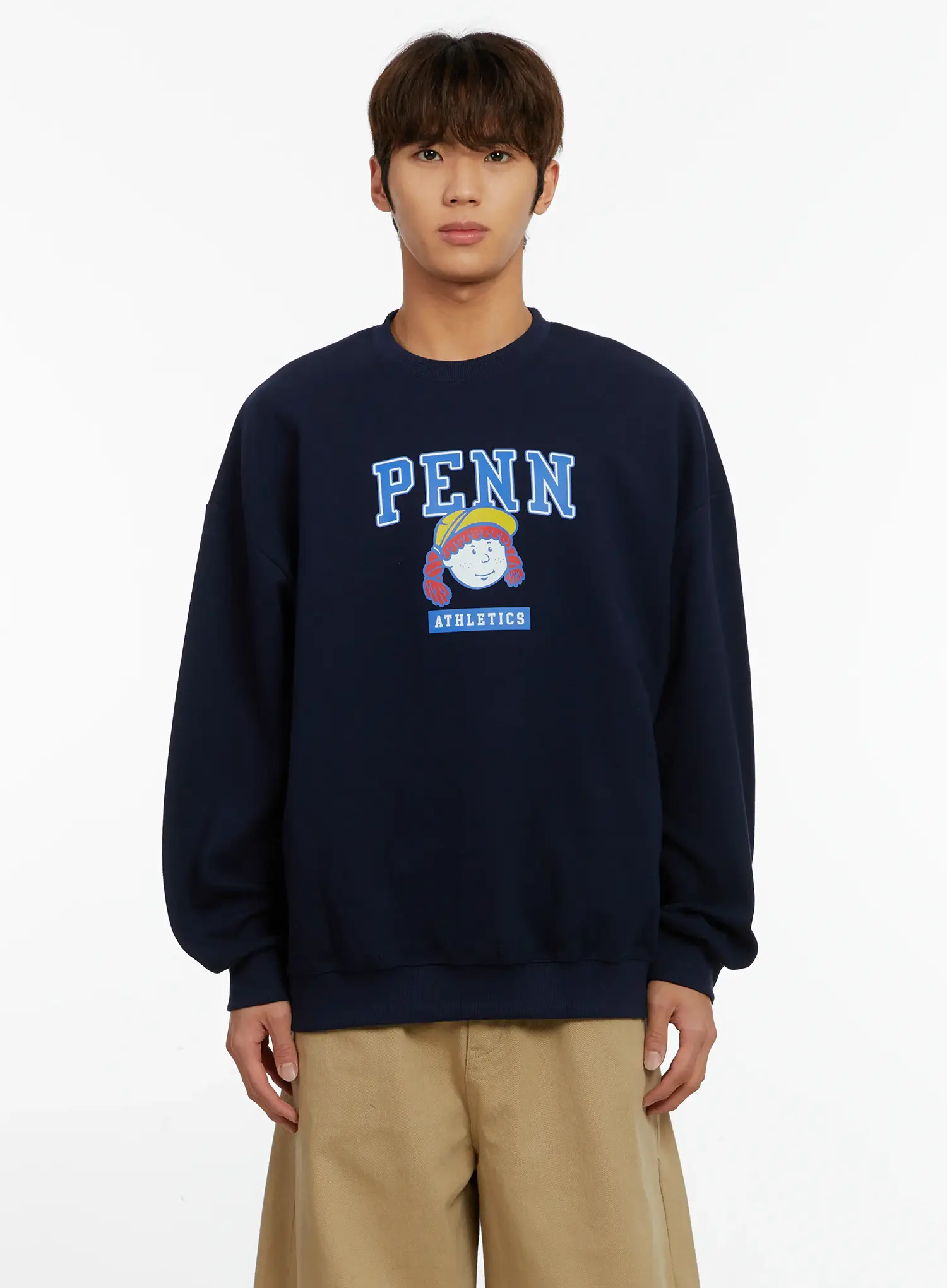 Men's Casual Crewneck Graphic Sweatshirt ID523 - Image 9