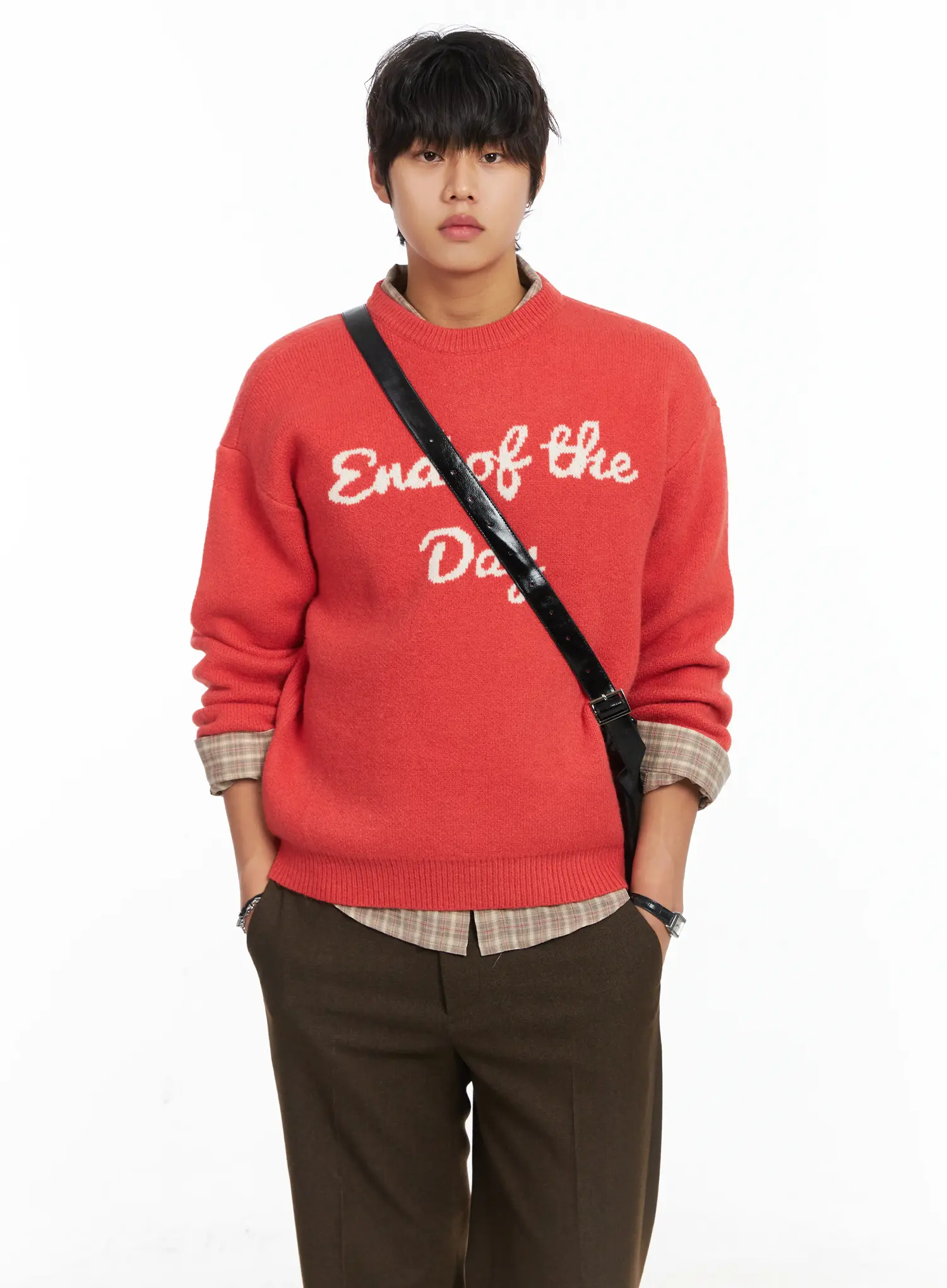 Men's Casual Crossbody Bag IJ512 - Image 3