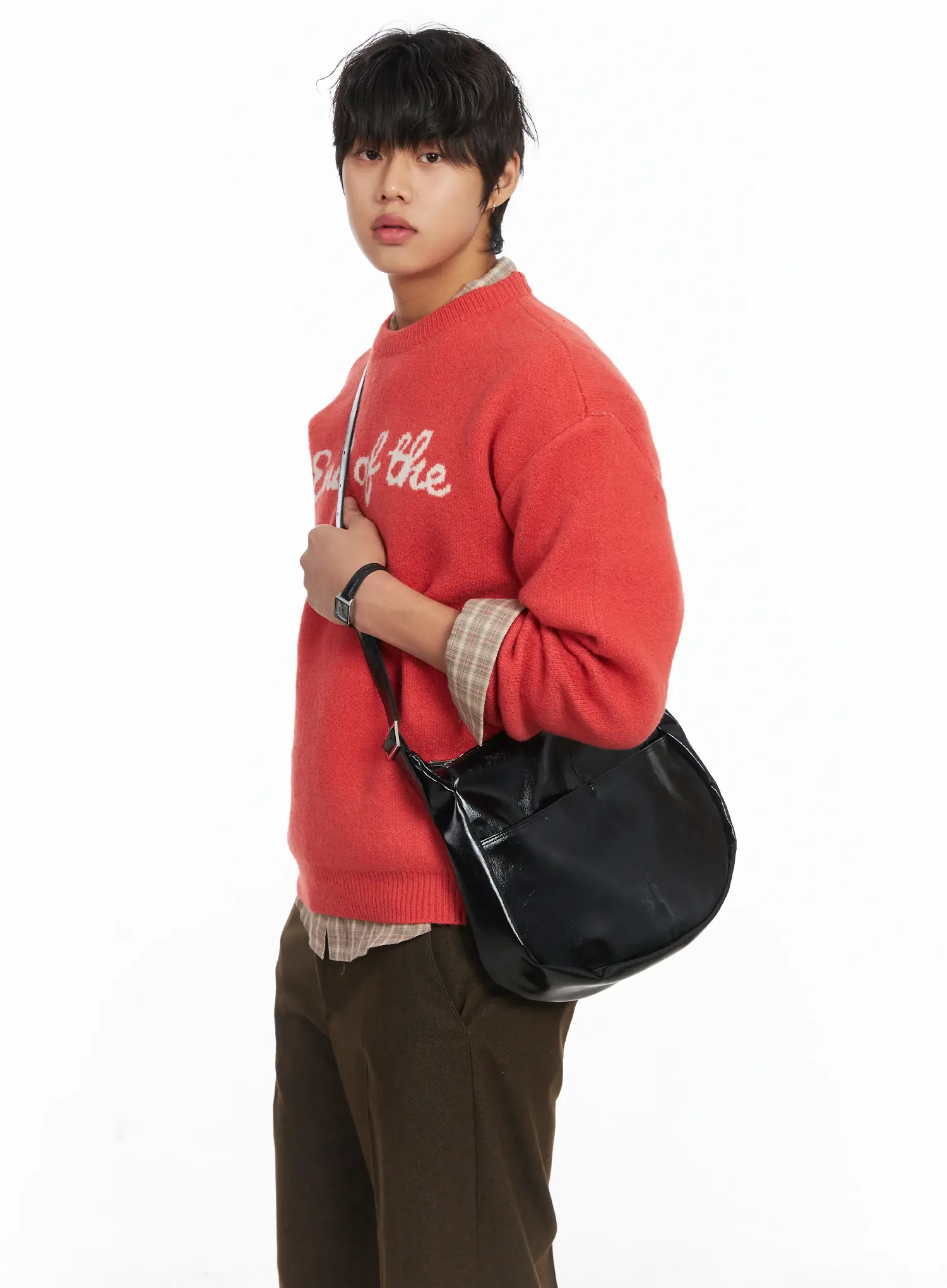 Men's Casual Crossbody Bag IJ512 - Image 4