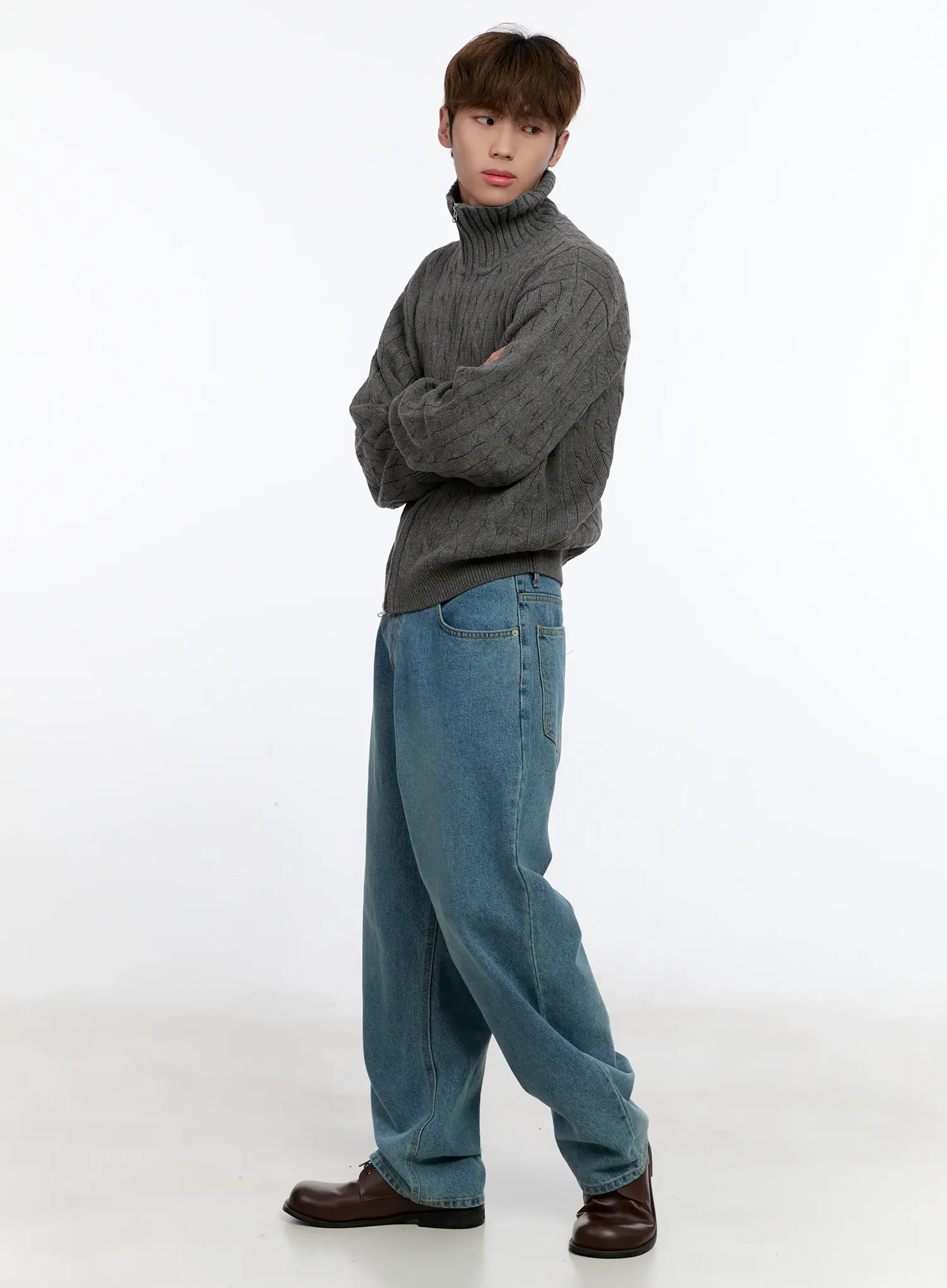 Men's Casual Denim Jeans IN512 - Image 14