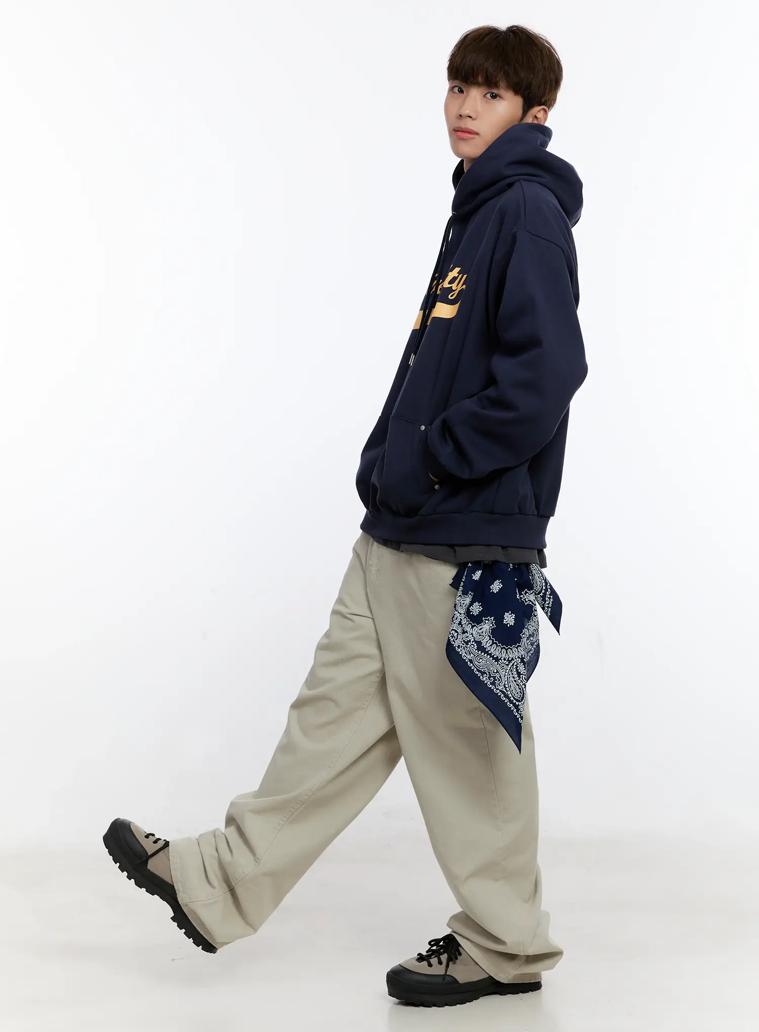 Men's Casual Wide Fit Pants IS530 - Image 11
