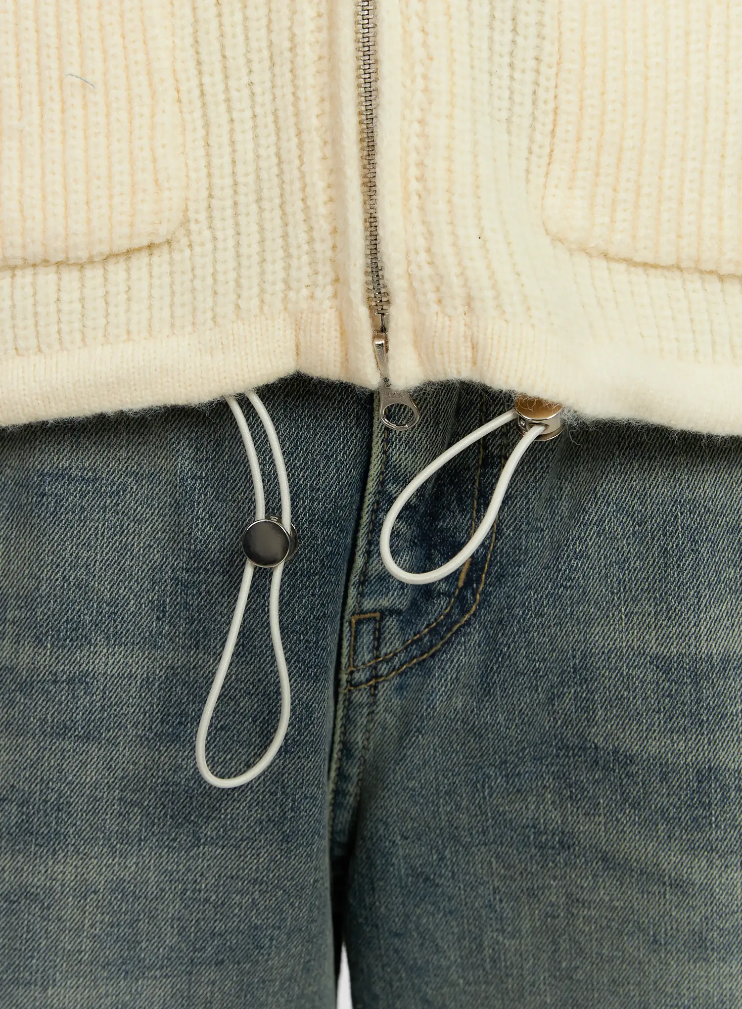 Men's Casual Zip-Up Cardigan IJ521 - Image 15