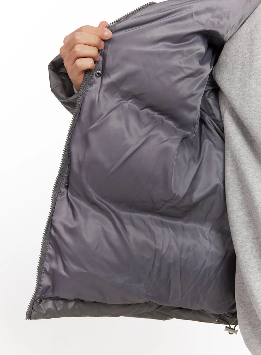 Men's Chic Hooded Puffer Jacket ID427 - Image 3