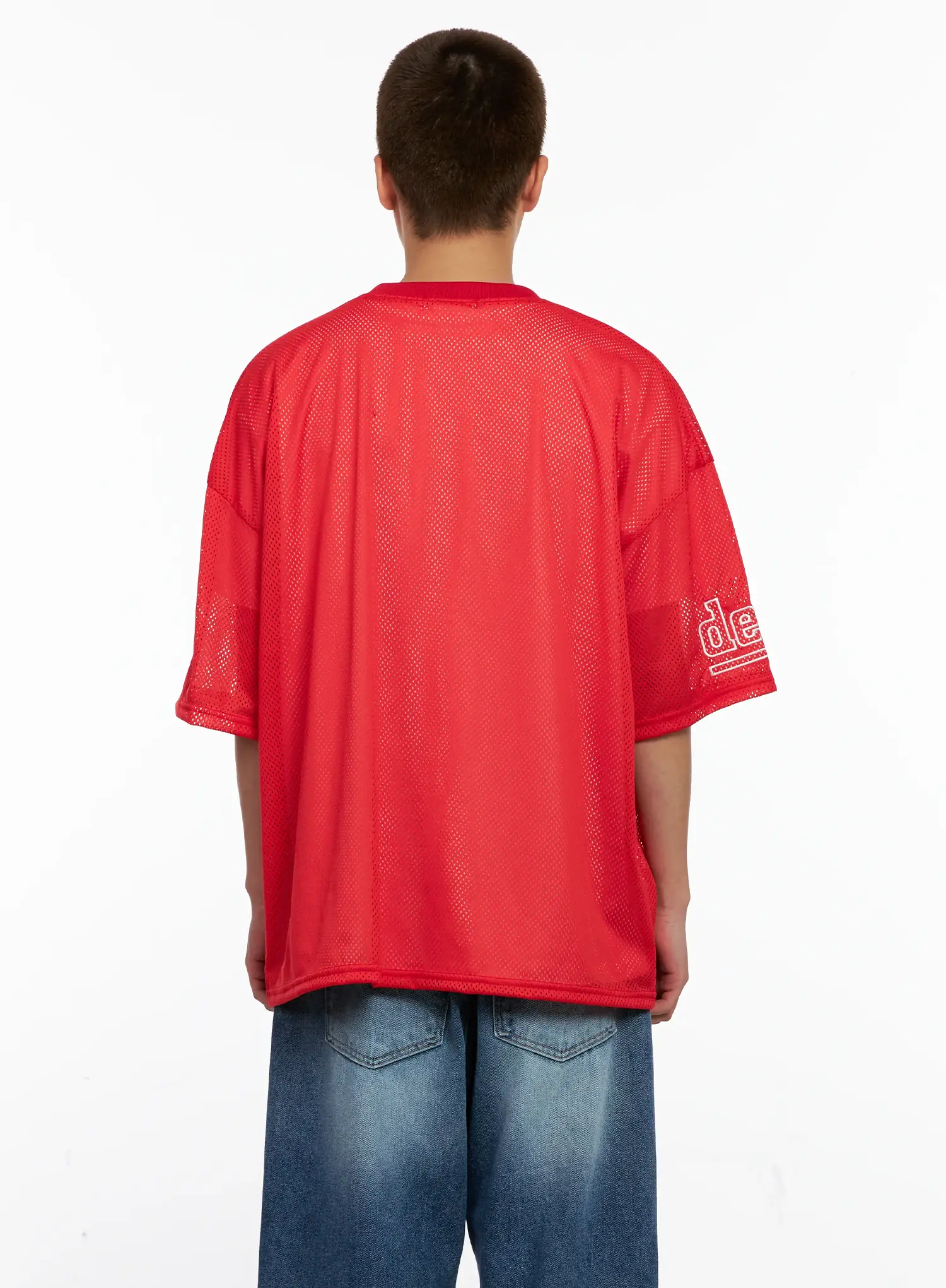 Men's Chicago Mesh V-Neck Jersey Tee IG511 - Image 7