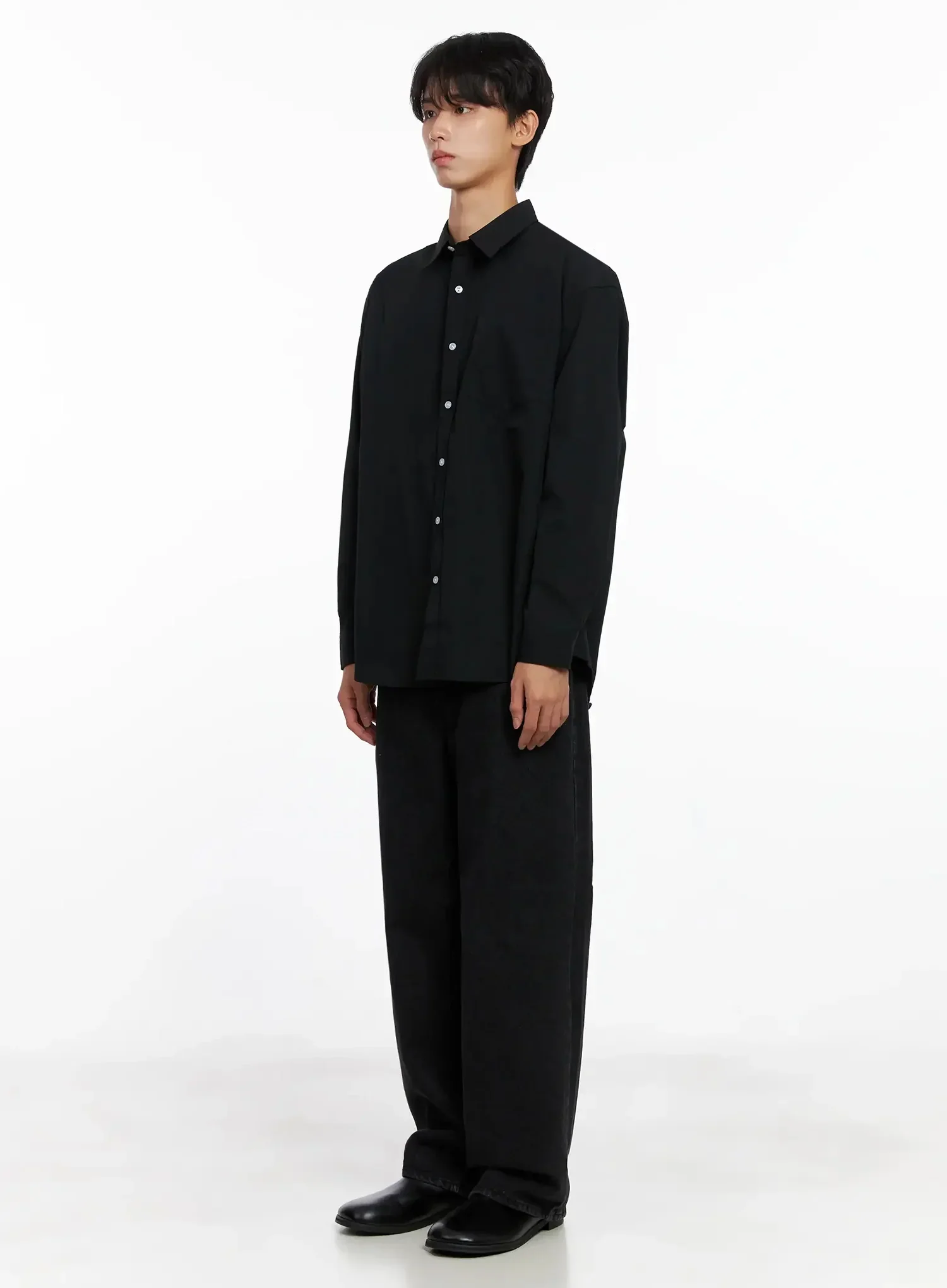 Men's Classic Button-Up Shirt IO517 - Image 10