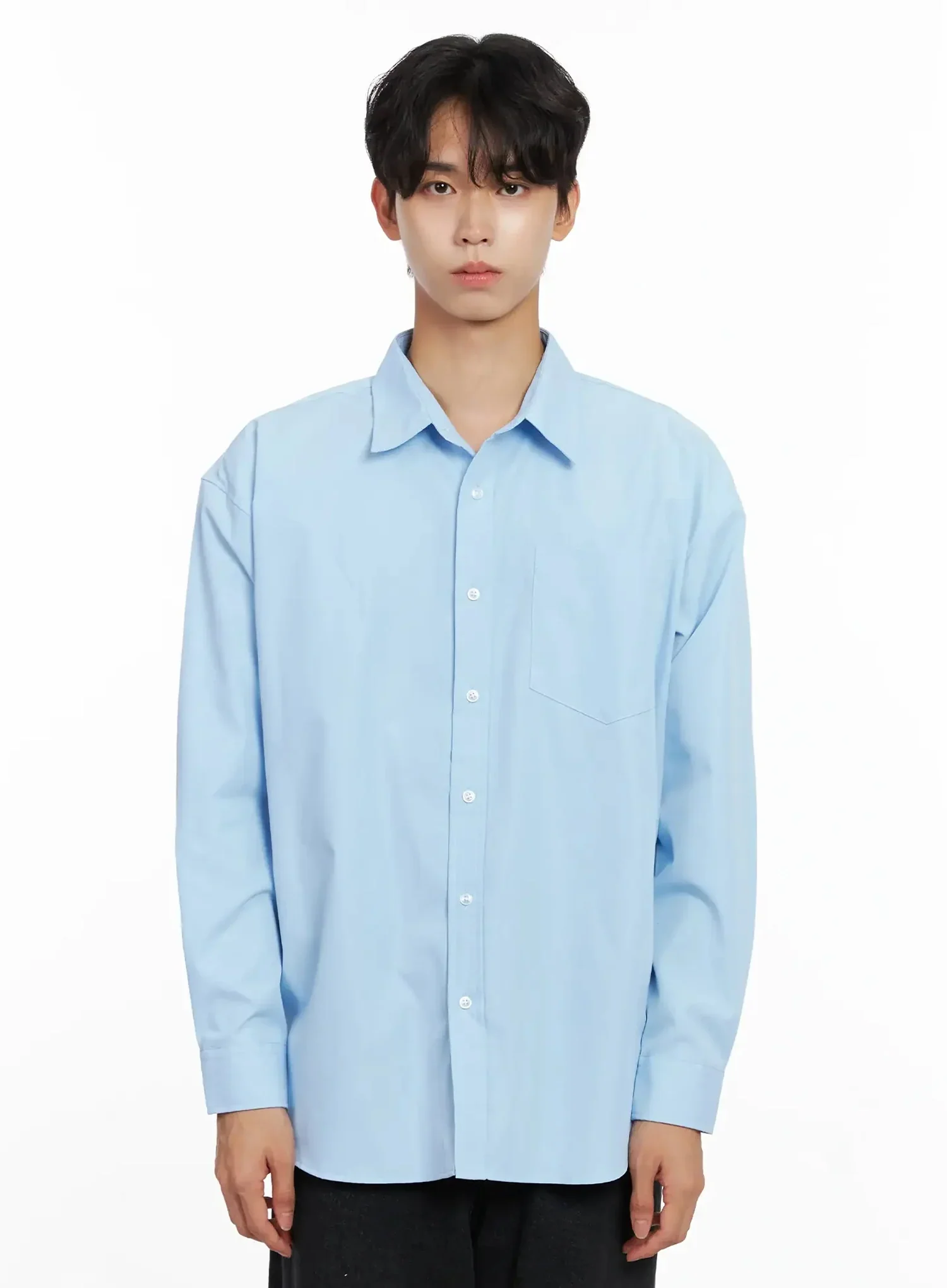 Men's Classic Button-Up Shirt IO517 - Image 17