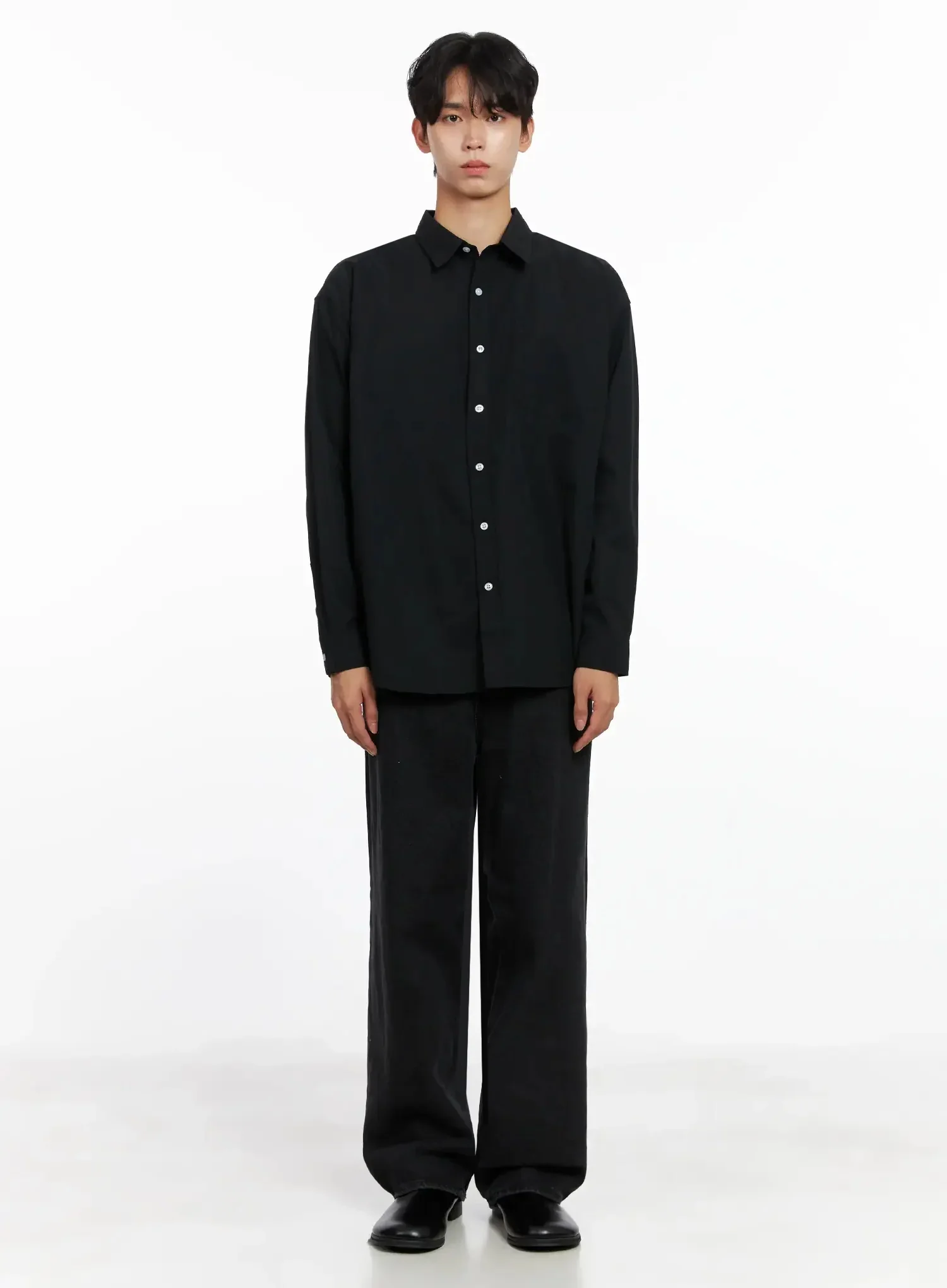 Men's Classic Button-Up Shirt IO517 - Image 9