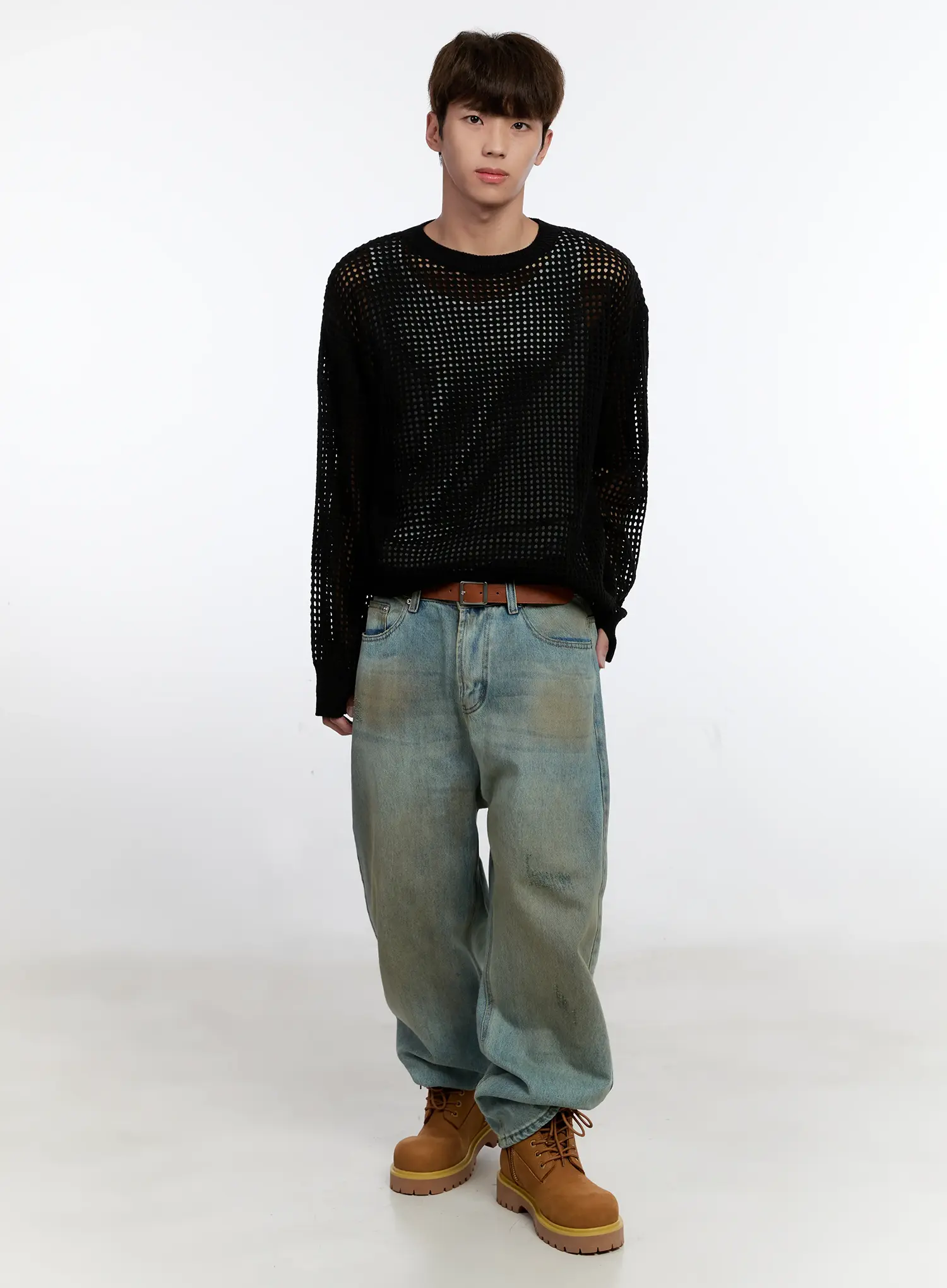 Men's Classic Square Belt IS529 - Image 2