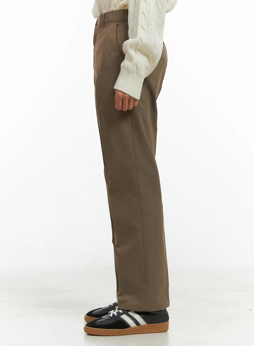 Men's Classic Straight Leg Trousers IS420 - Image 4
