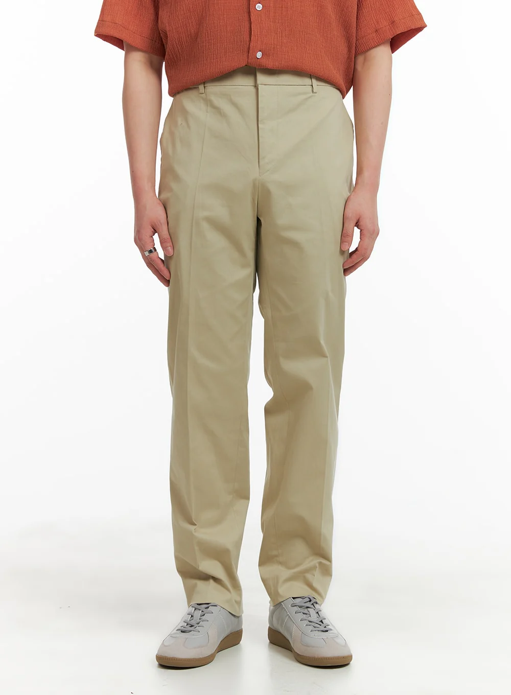 Men's Classic Straight Trousers IA401 - Image 2