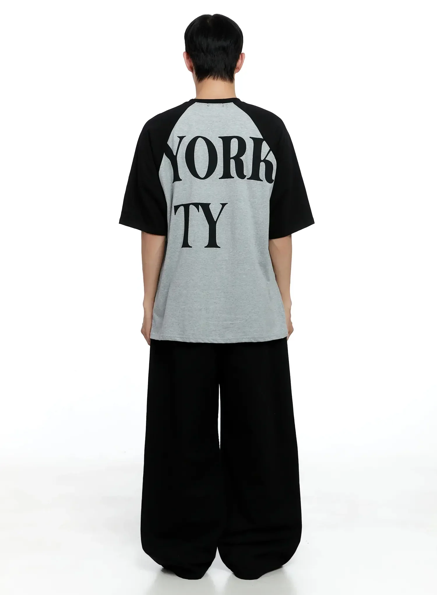 Men's Classic Wide-Leg Cotton Pants IG520 - Image 12