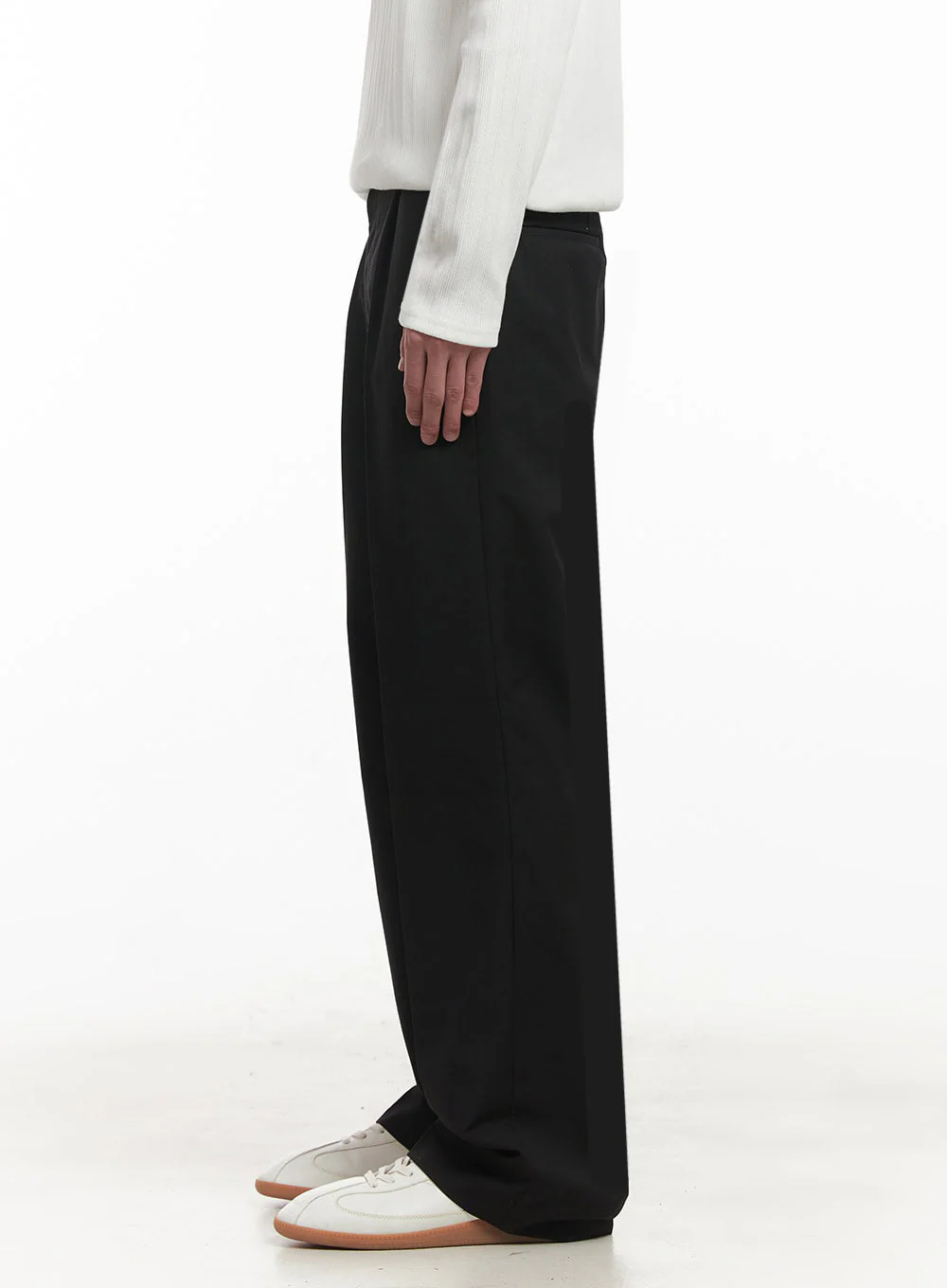 Men's Classic Wide-Leg Slacks IA511 - Image 5