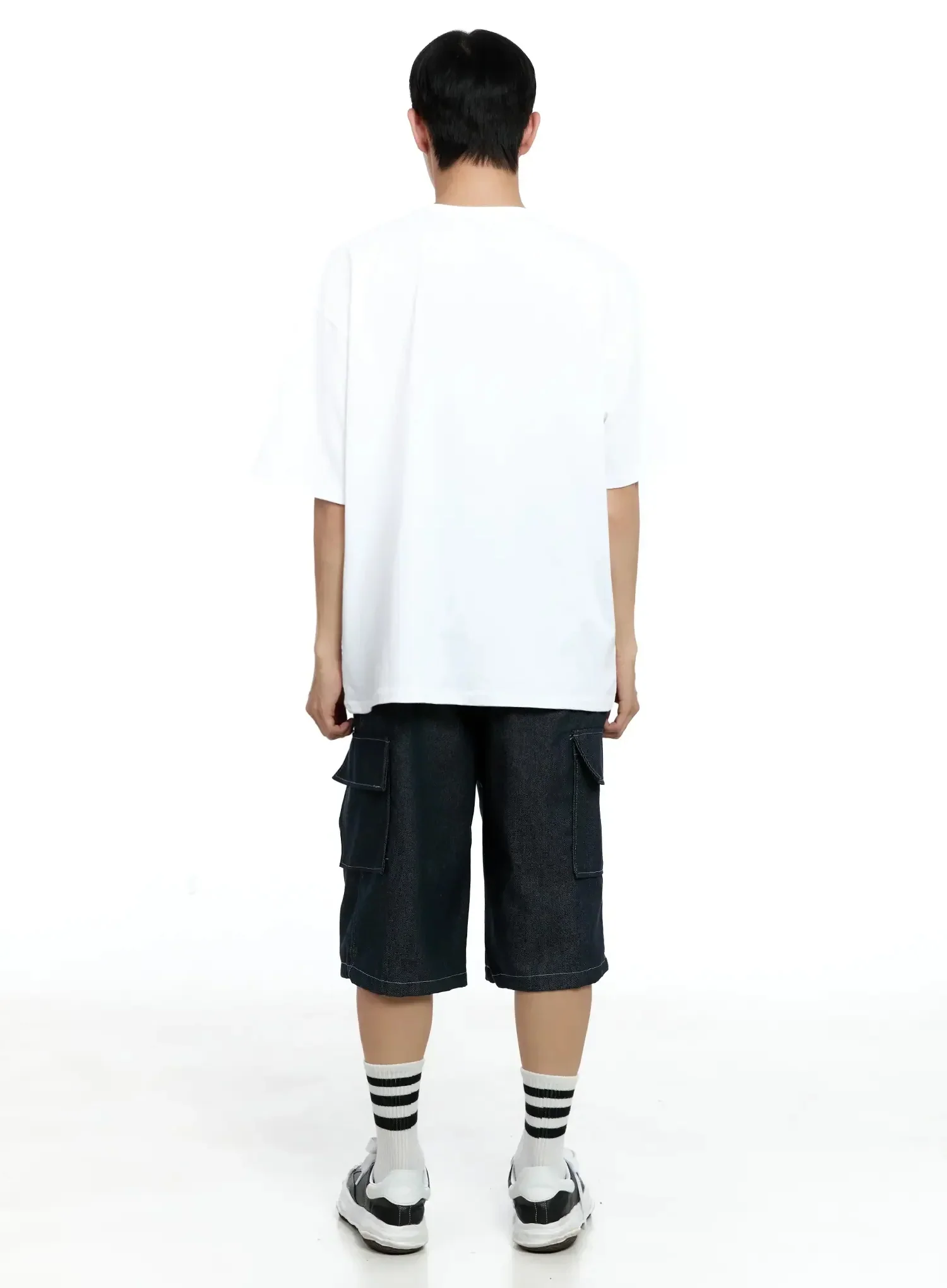 Men's Cloud Graphic T-shirt IG520 - Image 12