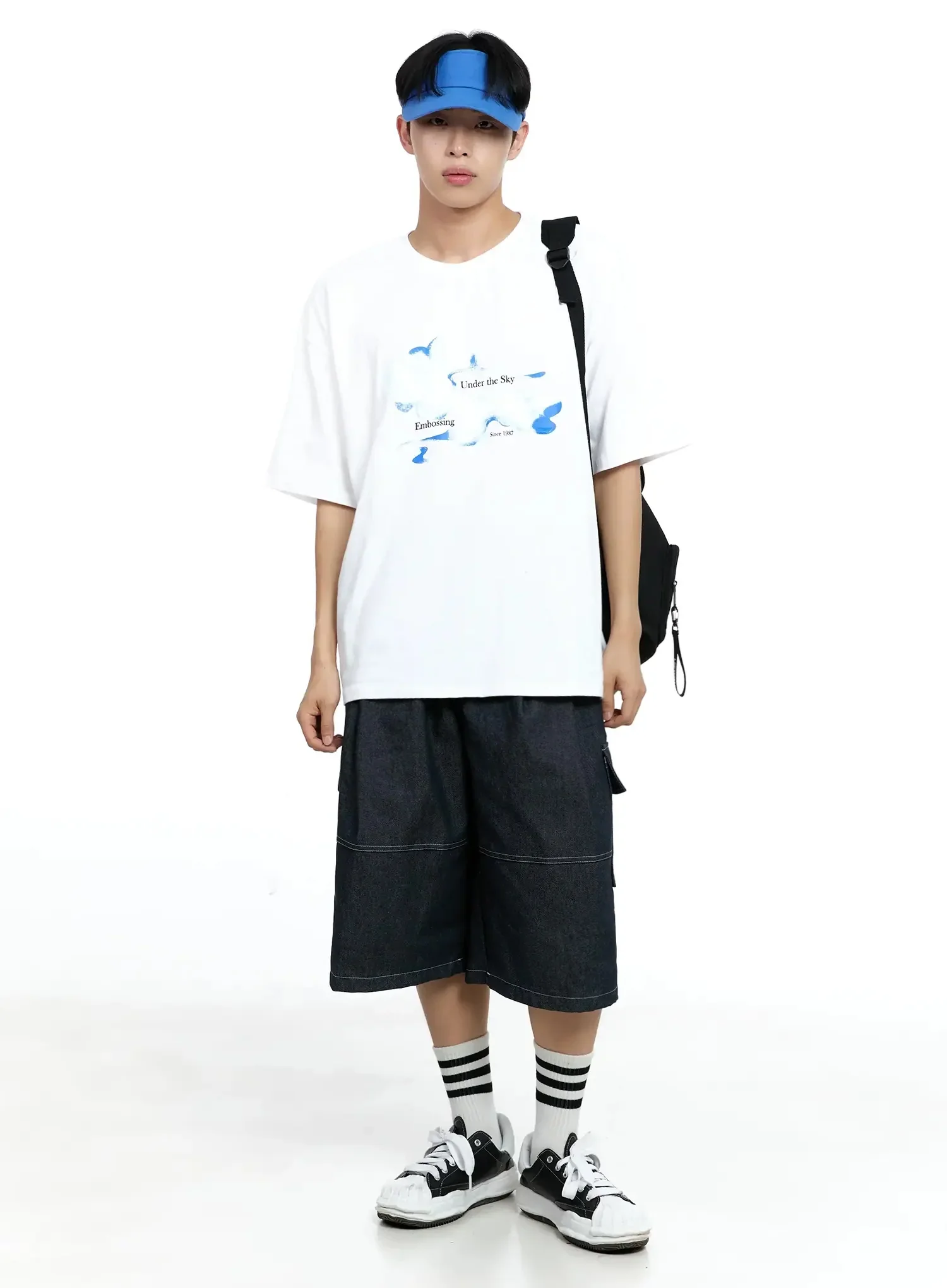 Men's Cloud Graphic T-shirt IG520 - Image 3
