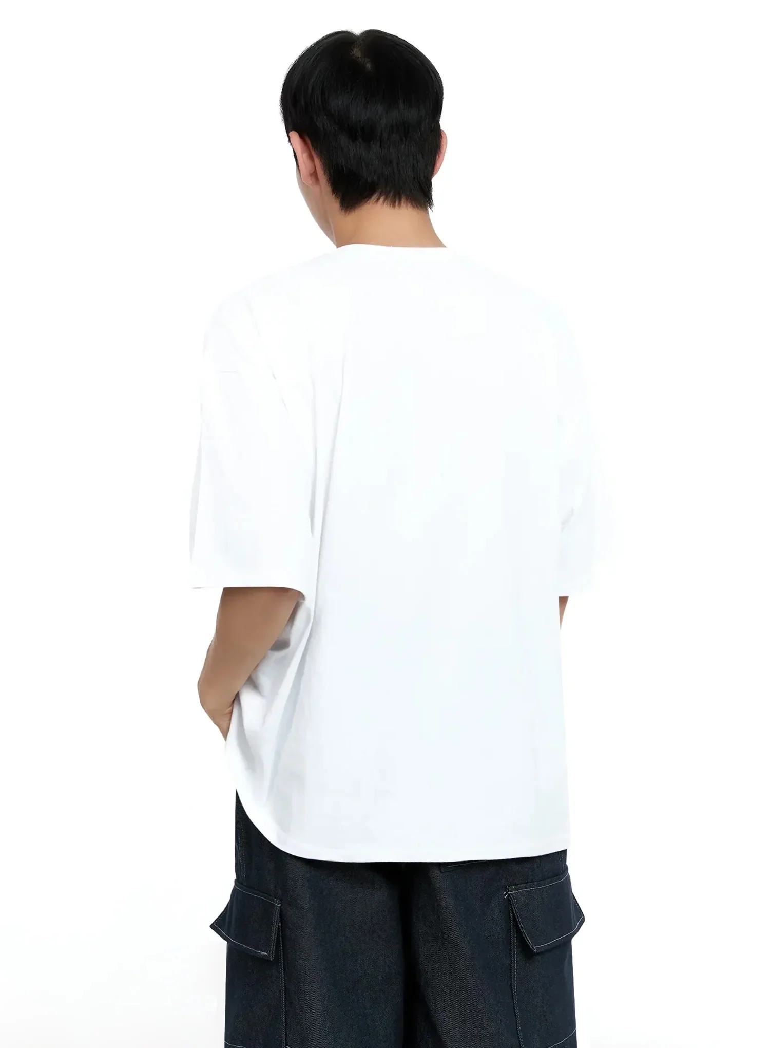 Men's Cloud Graphic T-shirt IG520 - Image 9