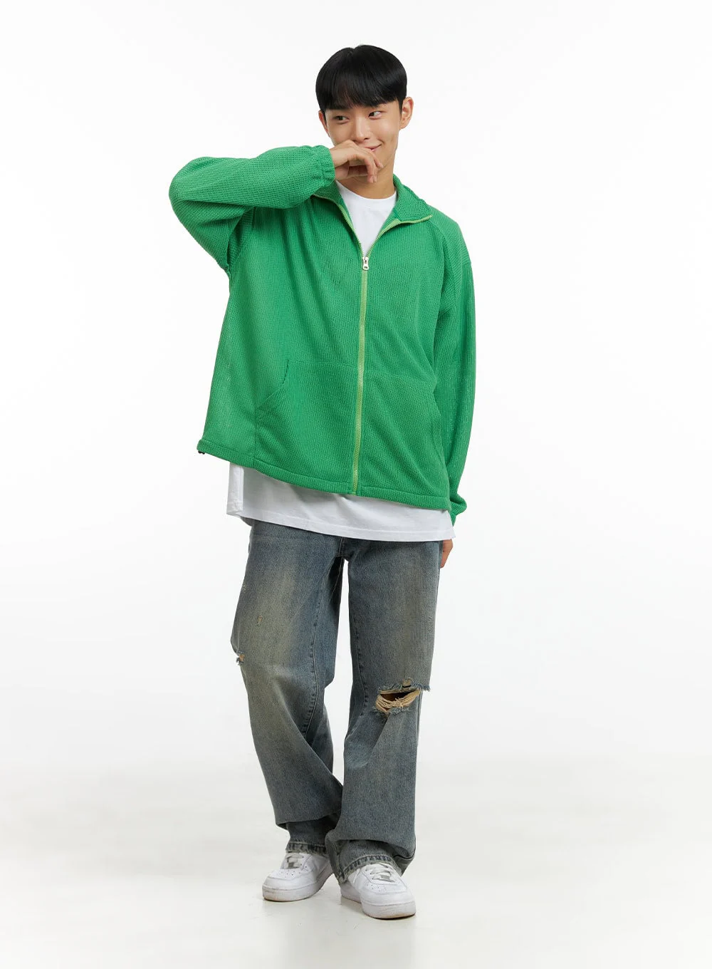 Men's Collar Outerwear Jacket CL429 - Image 2