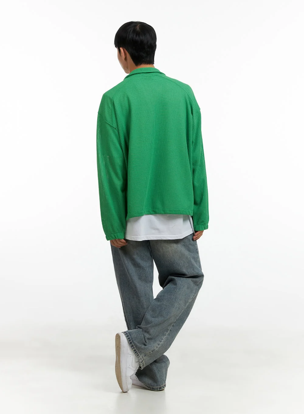 Men's Collar Outerwear Jacket CL429 - Image 6