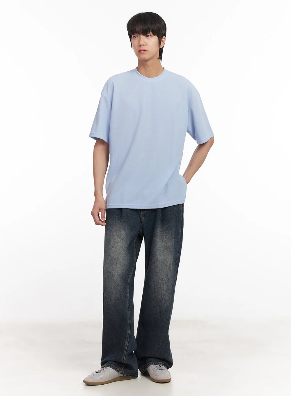 Men's Cooling Relaxed Tee IA511 - Image 10