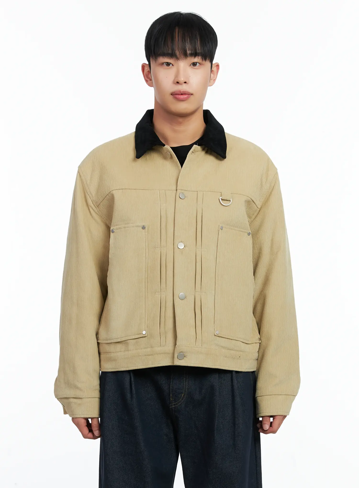 Men's Corduroy Jacket IN518 - Image 12