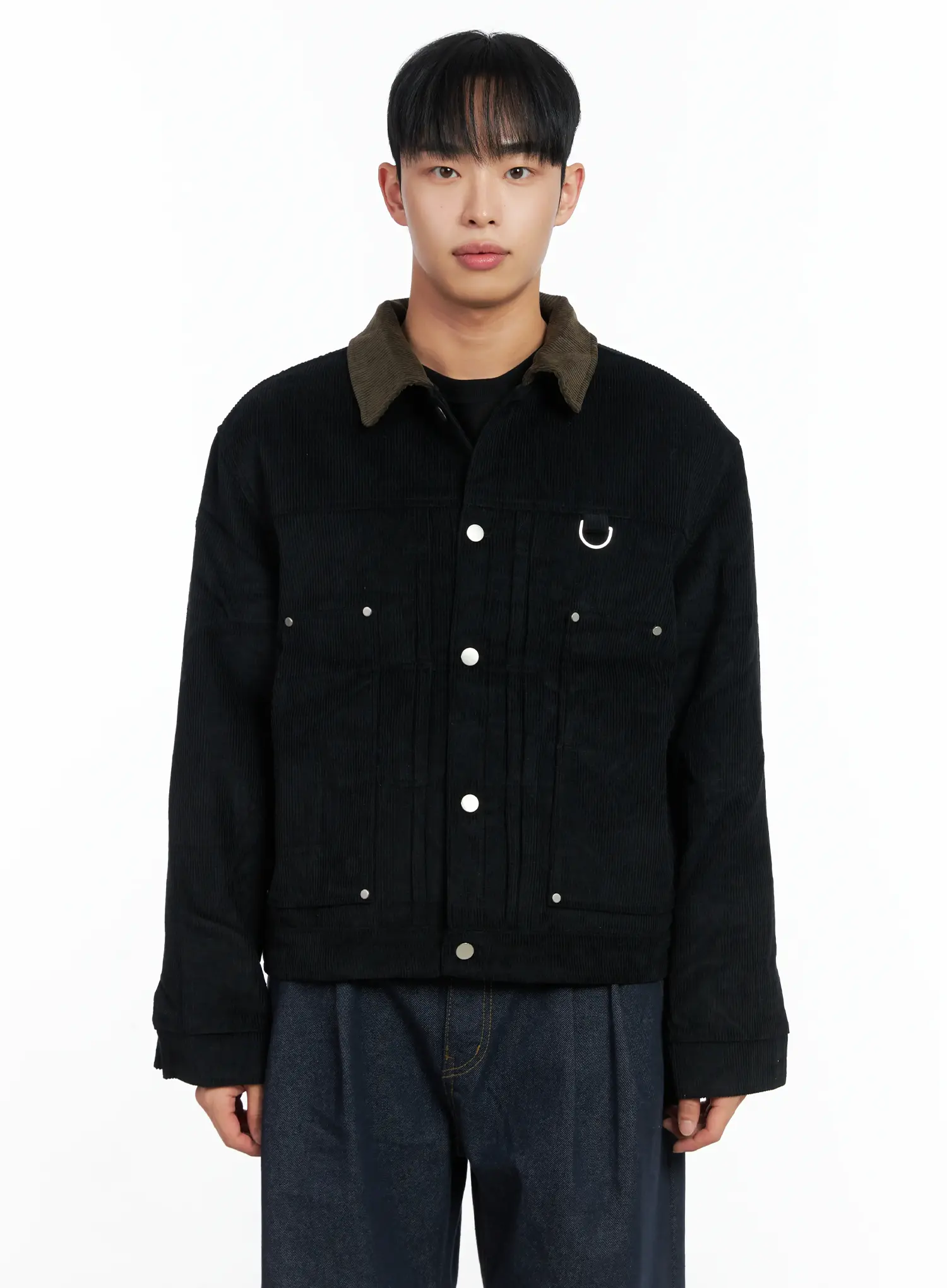 Men's Corduroy Jacket IN518 - Image 13