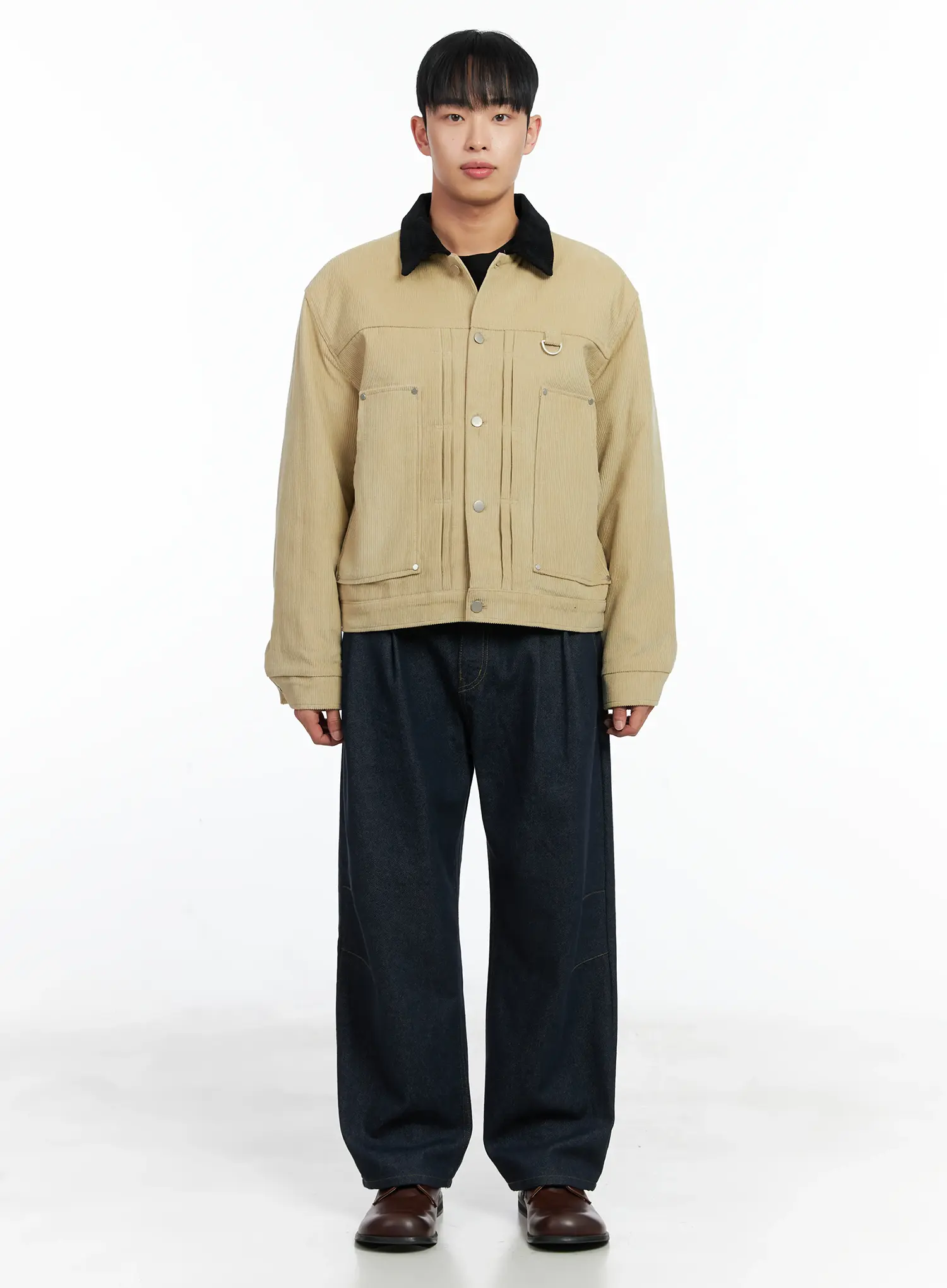 Men's Corduroy Jacket IN518 - Image 3