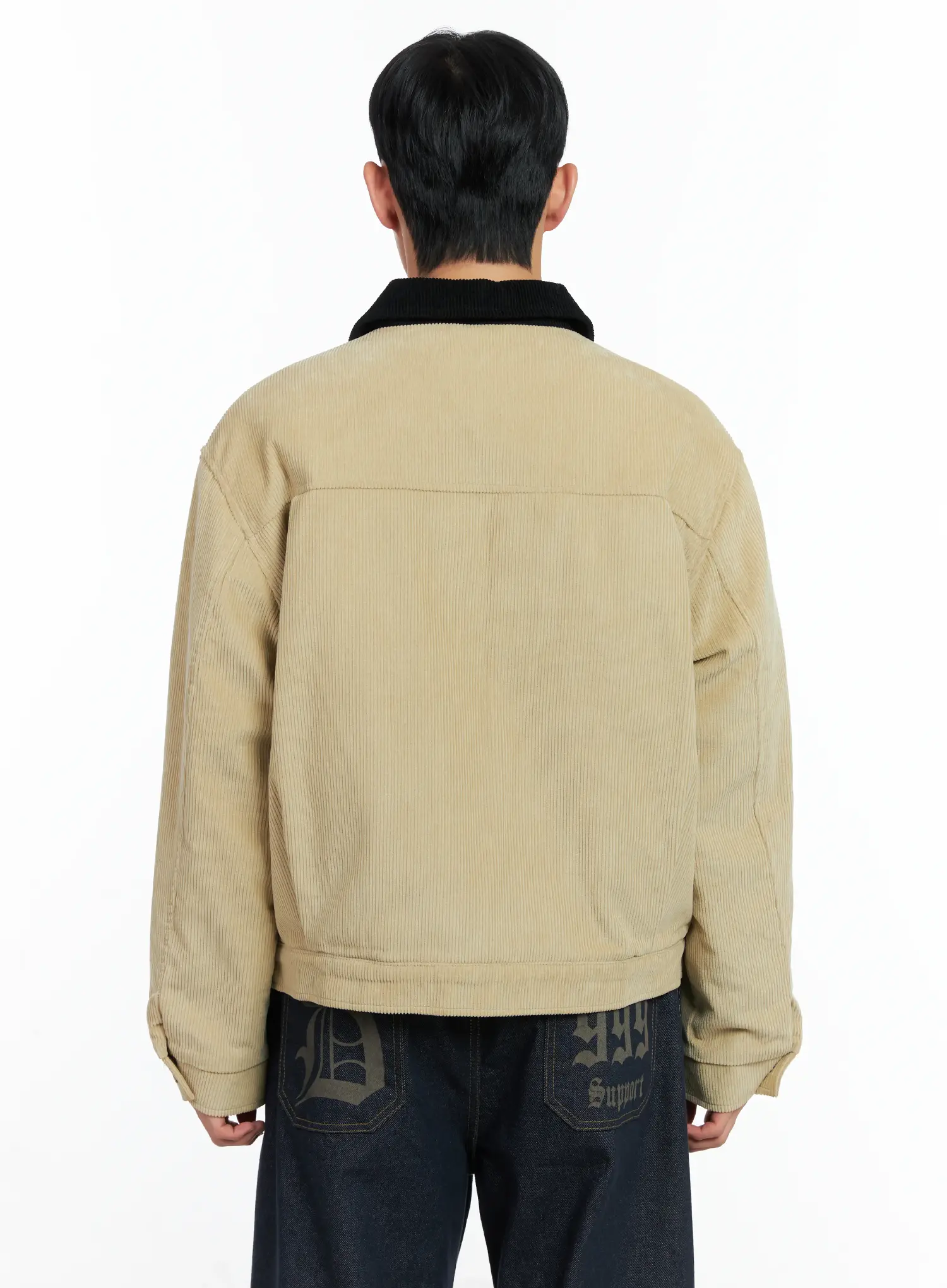 Men's Corduroy Jacket IN518 - Image 5