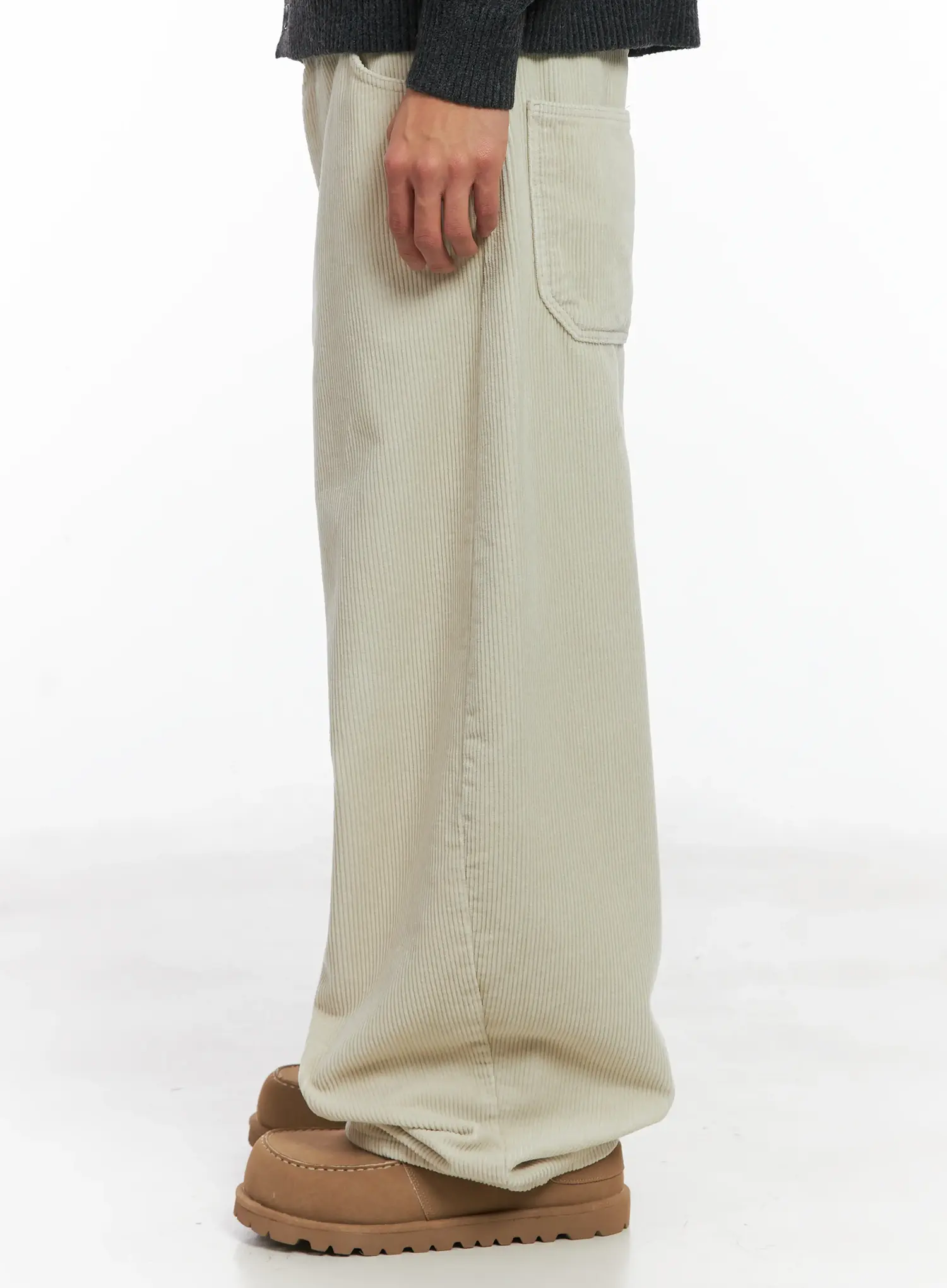Men's Corduroy Wide Cotton Pants ID511 - Image 5